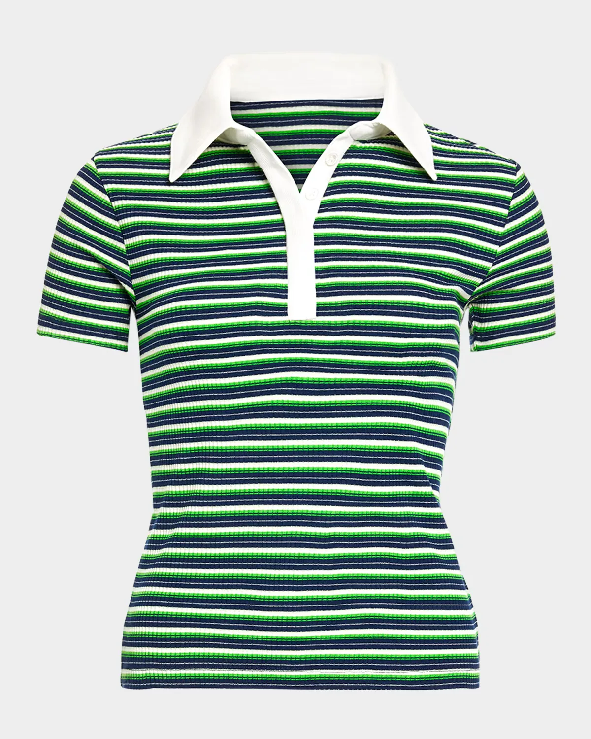 Avalon Striped Polo by Ramy Brook