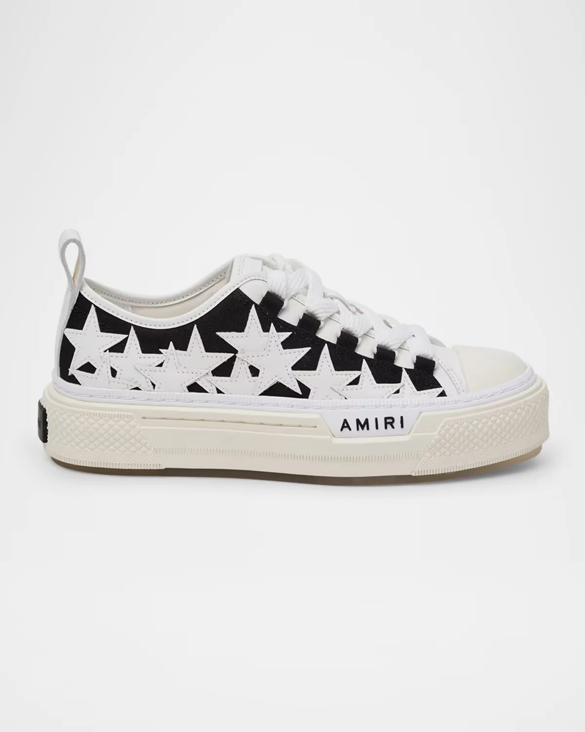 Stars Low-Top Canvas Platform Sneakers by AMIRI