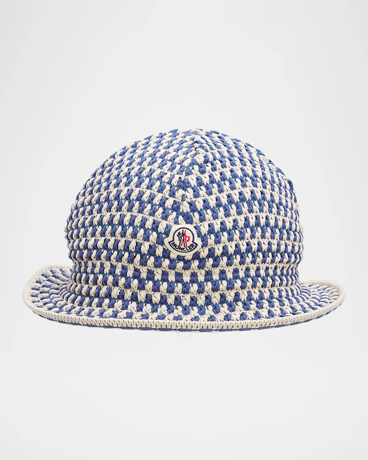 Crochet Cotton Bucket Hat by Moncler