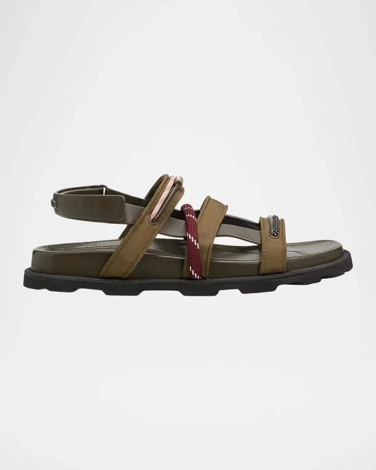Vera Isla Leather Sandals by Moncler