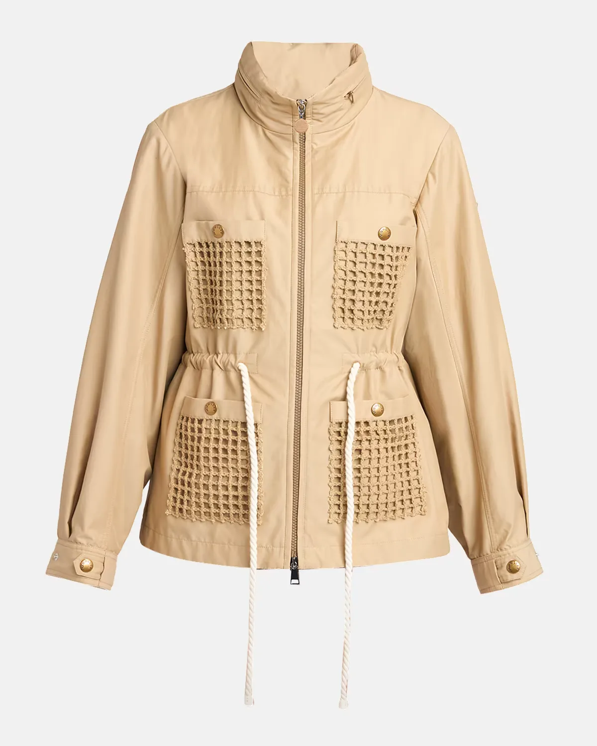 Bougain Twill Hooded Jacket by Moncler