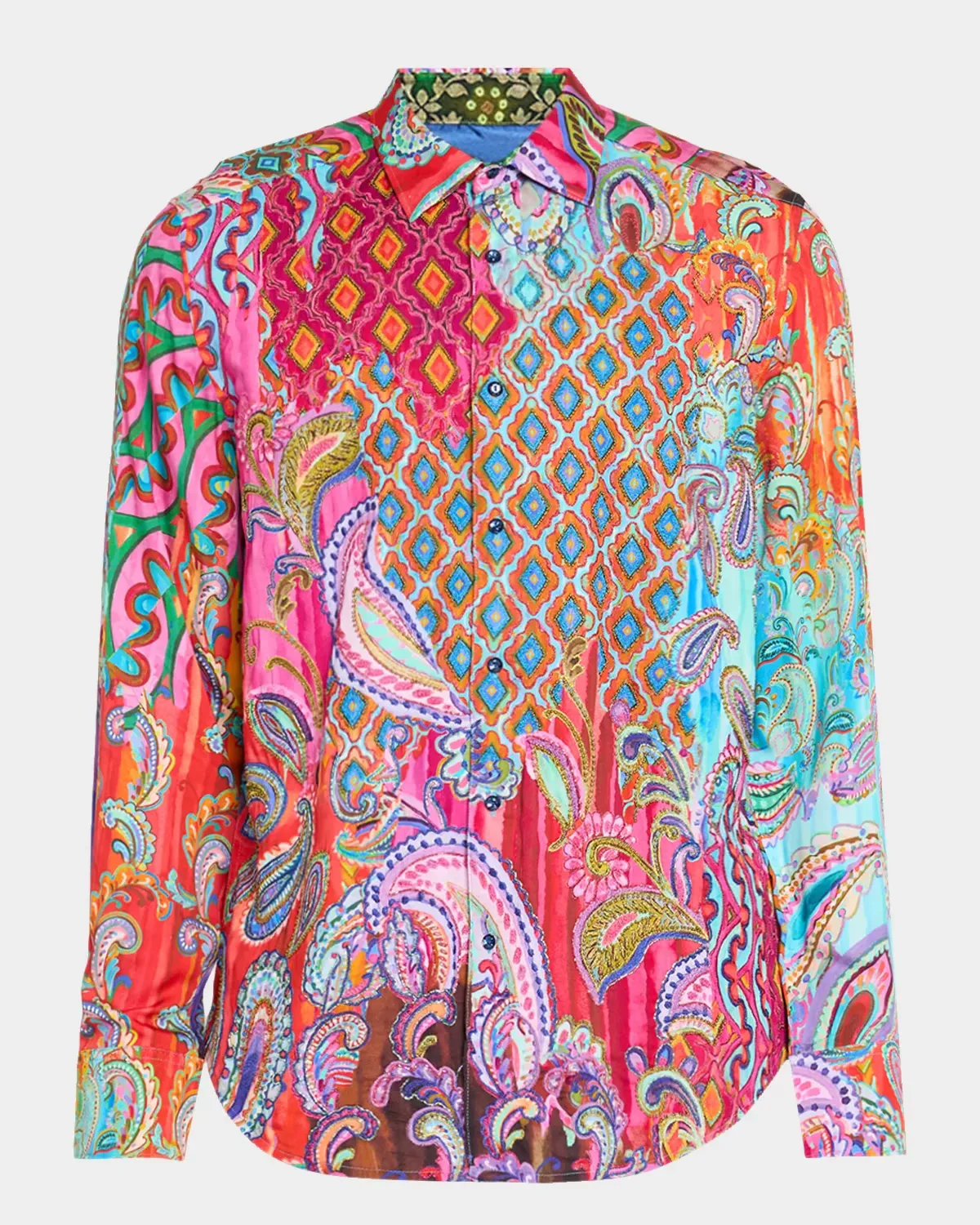 Embellished Paisley Shirt