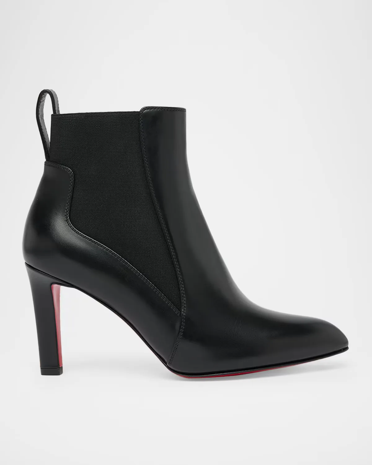 85mm Fannylove Leather Chelsea Booties by Christian Louboutin