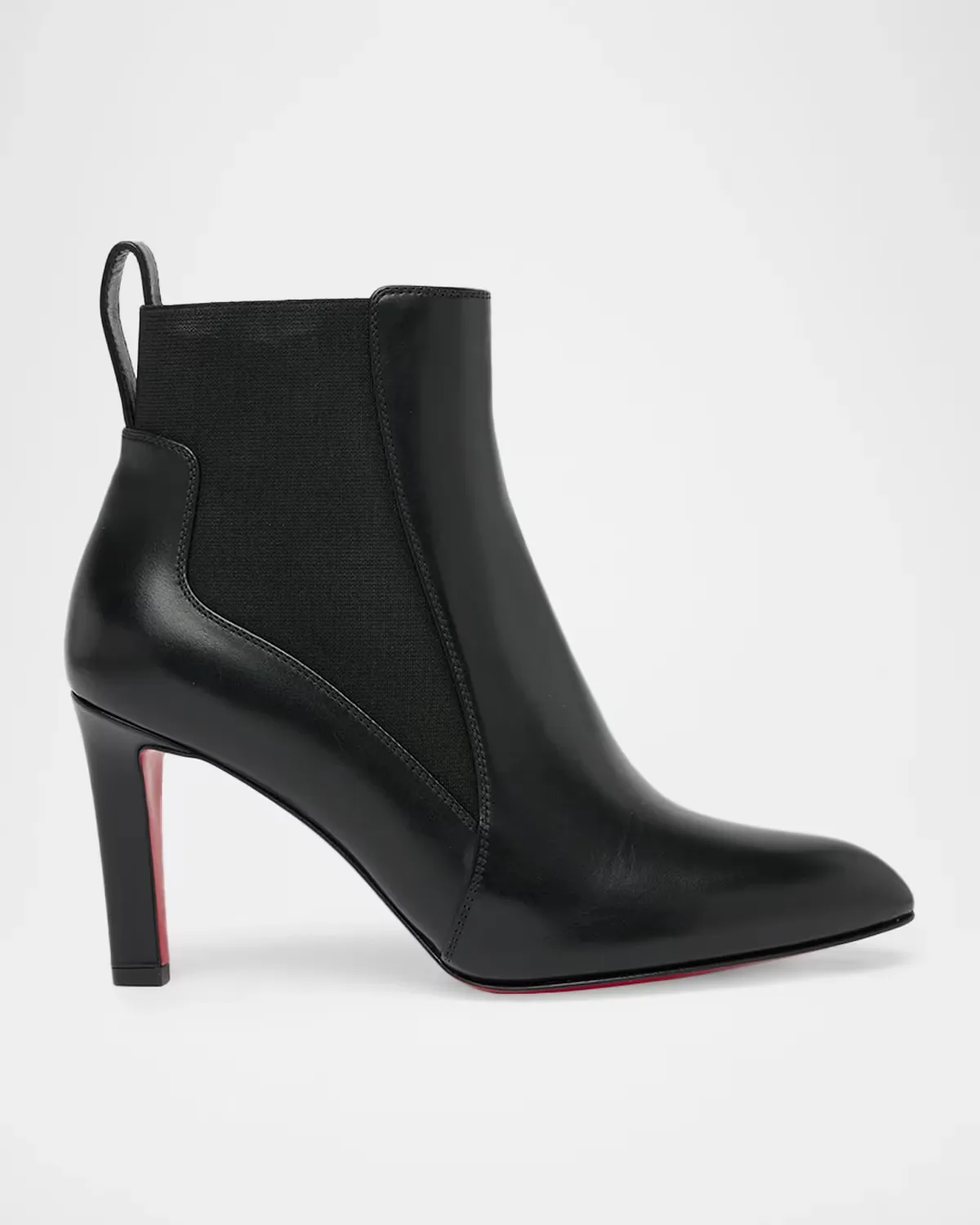 85mm Fannylove Leather Chelsea Booties