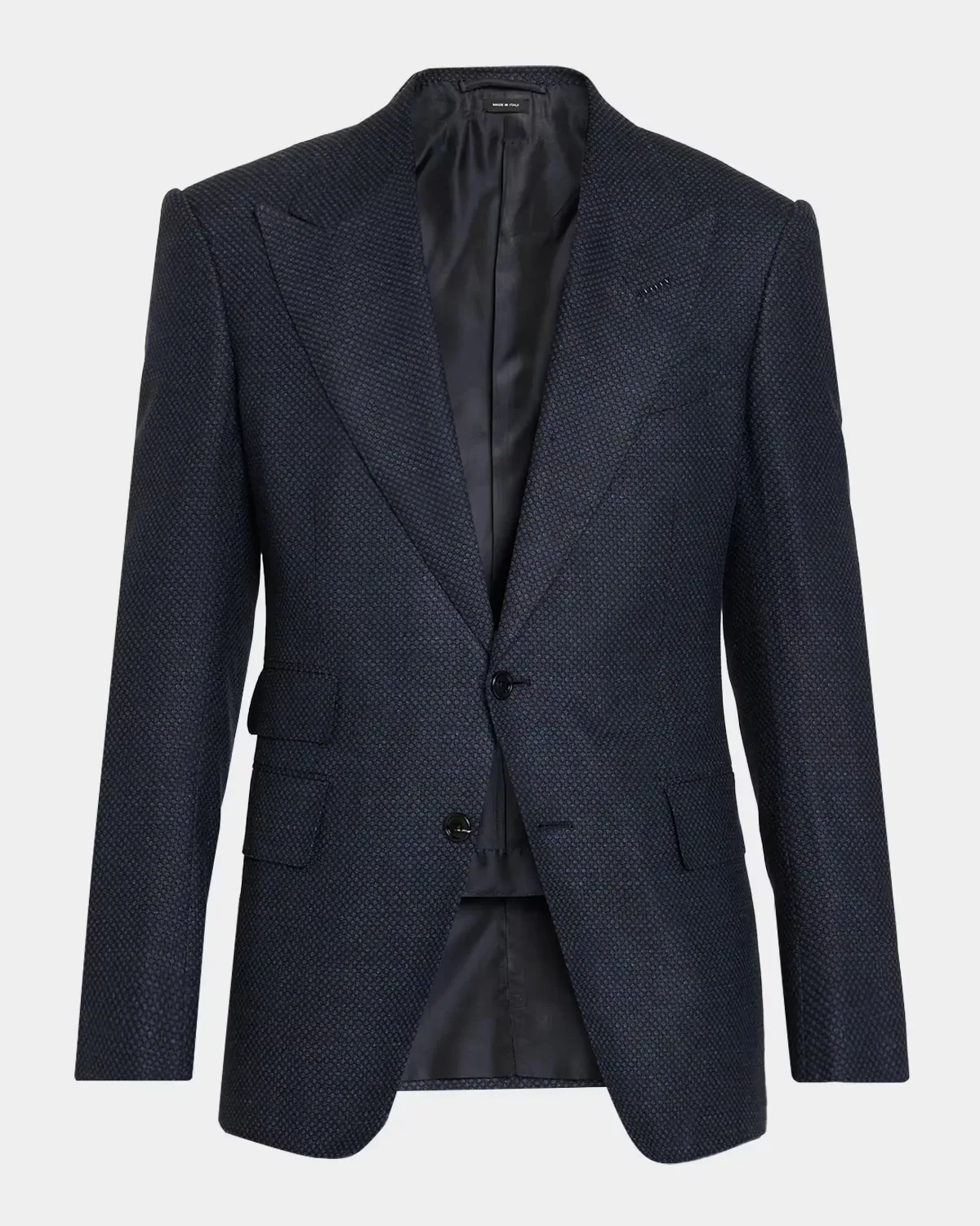 Wool and Silk Birdseye Sport Coat by Tom Ford