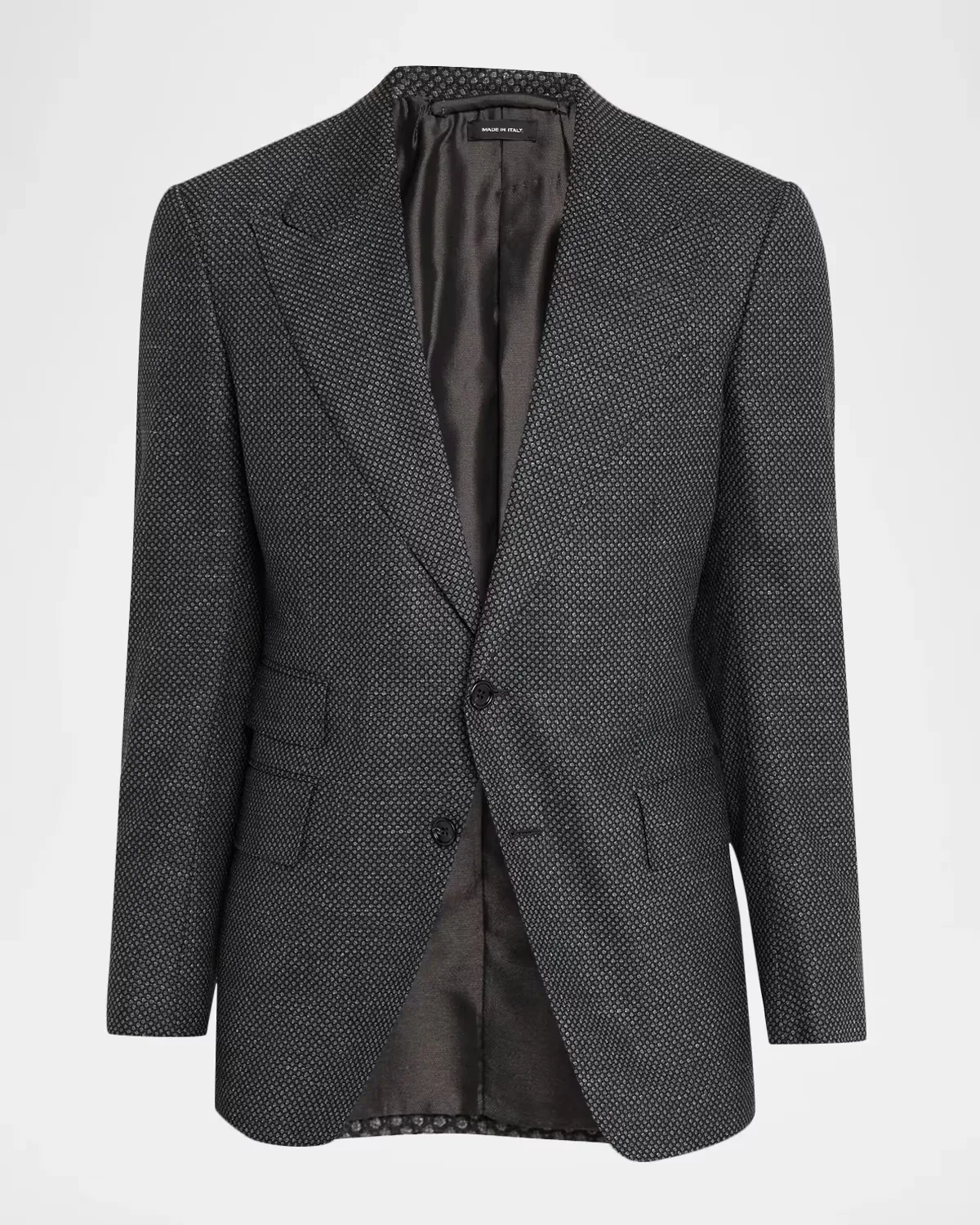 Wool and Silk Birdseye Sport Coat