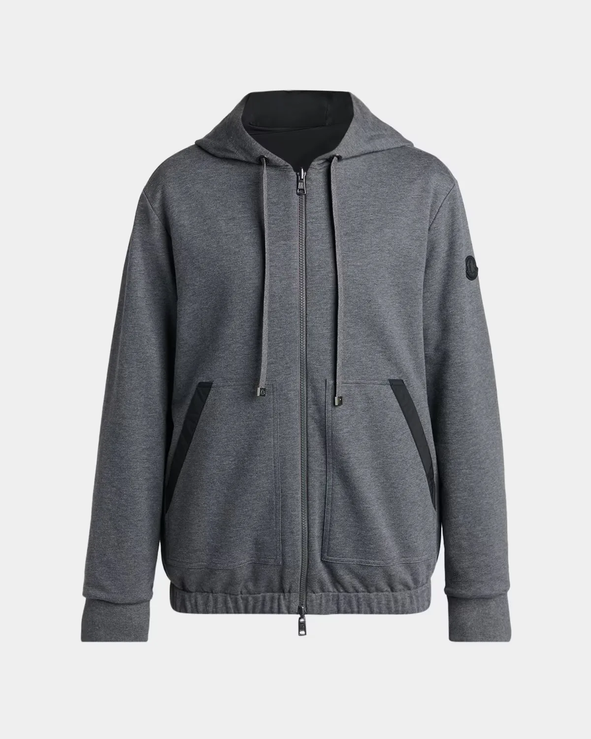 Reversible Zip-Front Hooded Jacket by Moncler