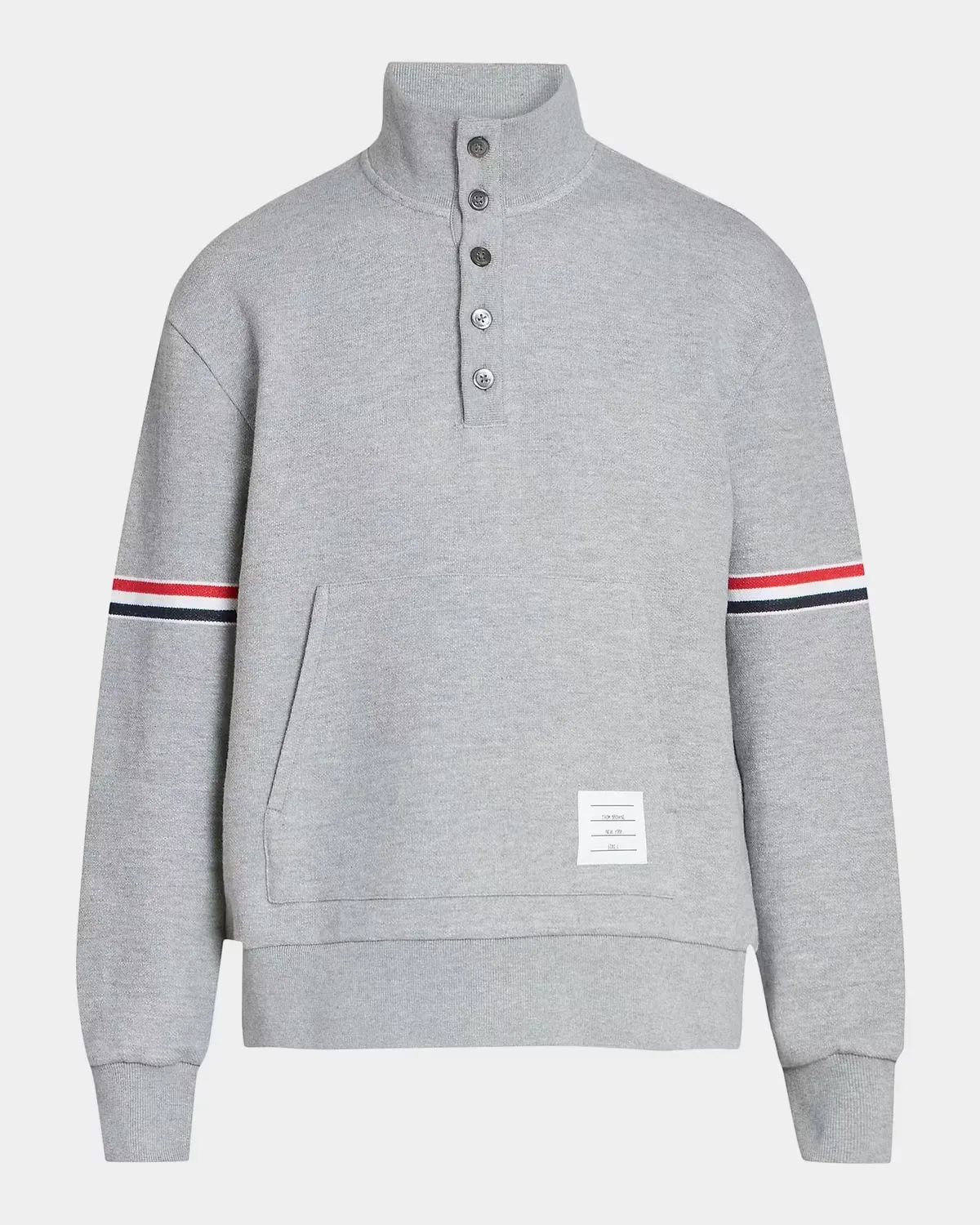 RWB Engineered Stripe Loopback Sweatshirt by Thom Browne