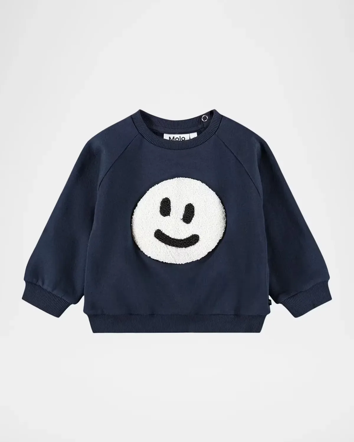 Disc Embroidered Organic Cotton Sweatshirt by Molo