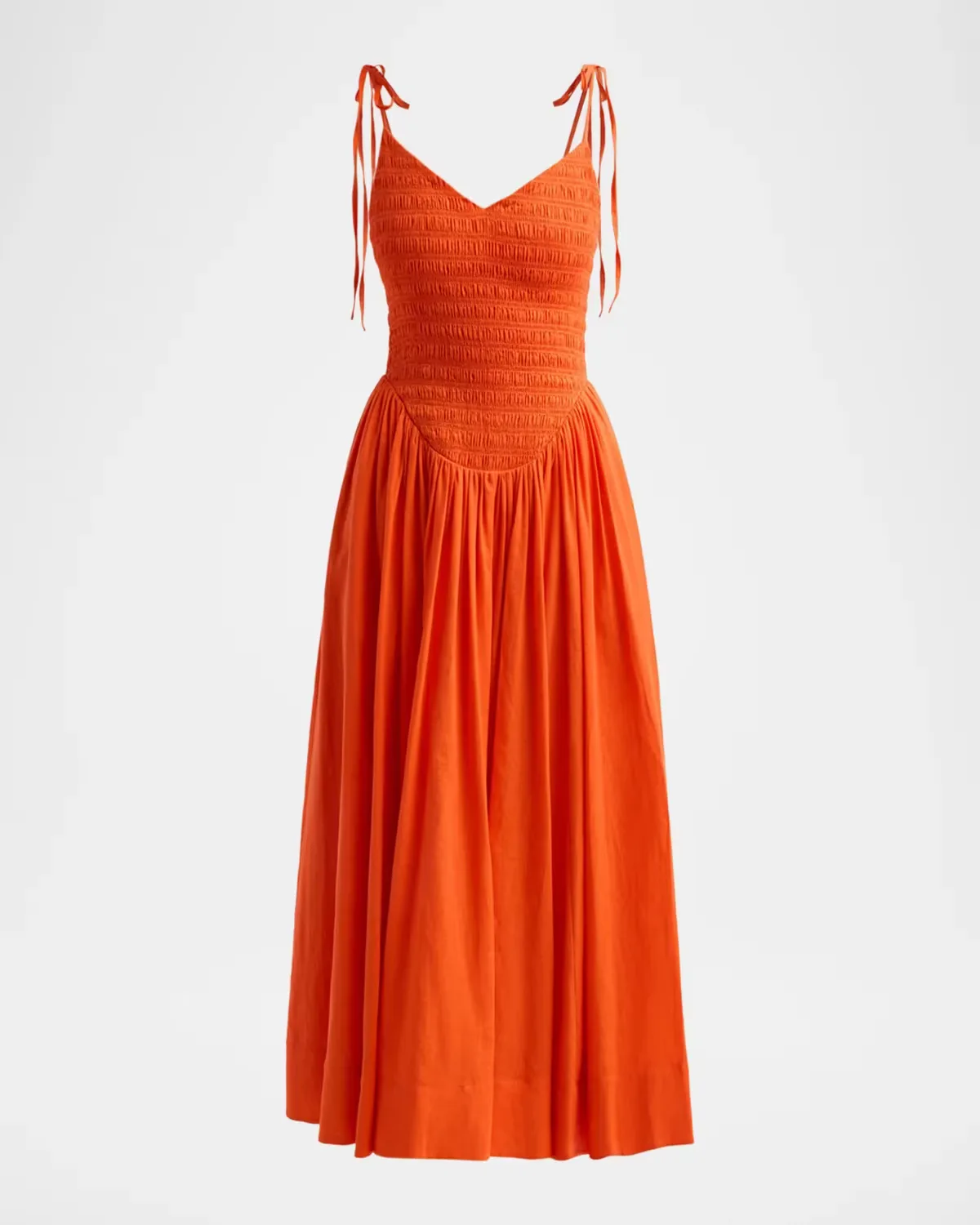 Amaya Smocked Midi Dress