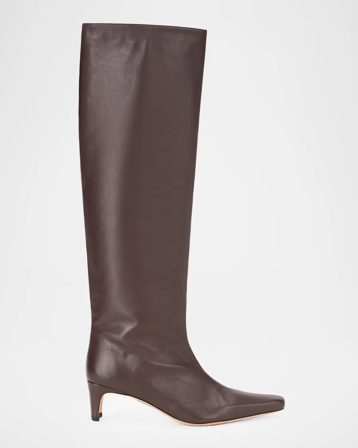 Wally Leather Knee-High Boots by STAUD