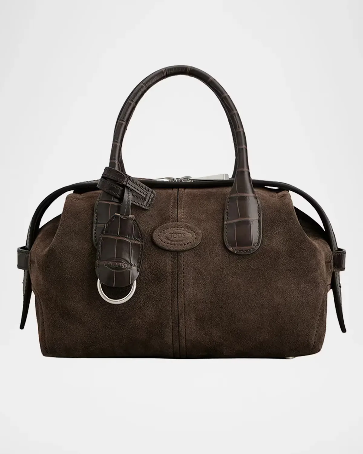 Mini Suede Bowling Bag by Tod & apos;s