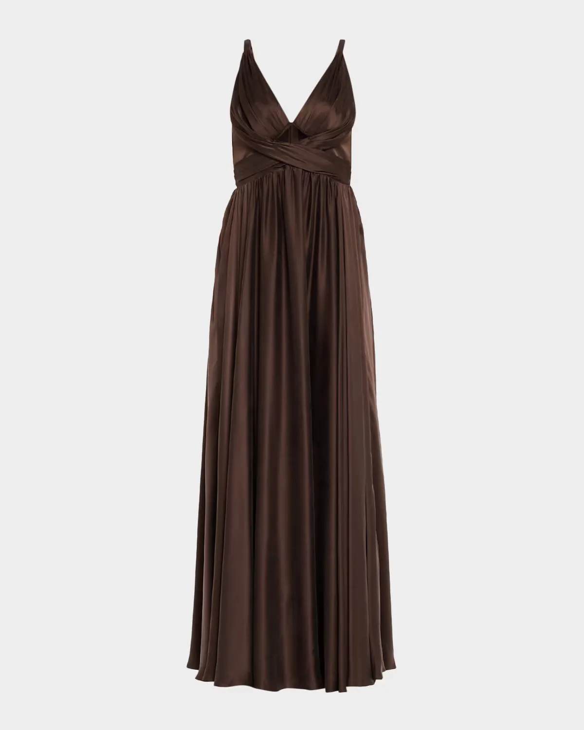 Draped Silk Maxi Dress by Zimmermann