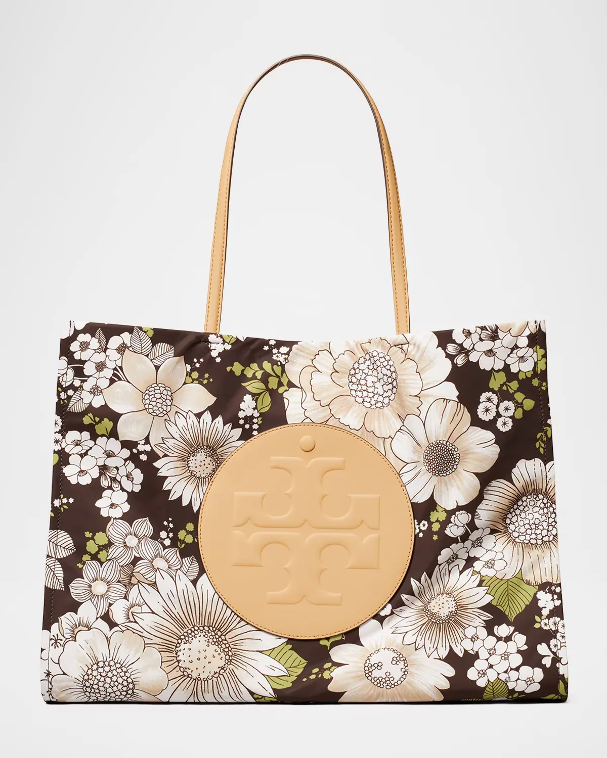 Ella Floral-Print Tote Bag by Tory Burch