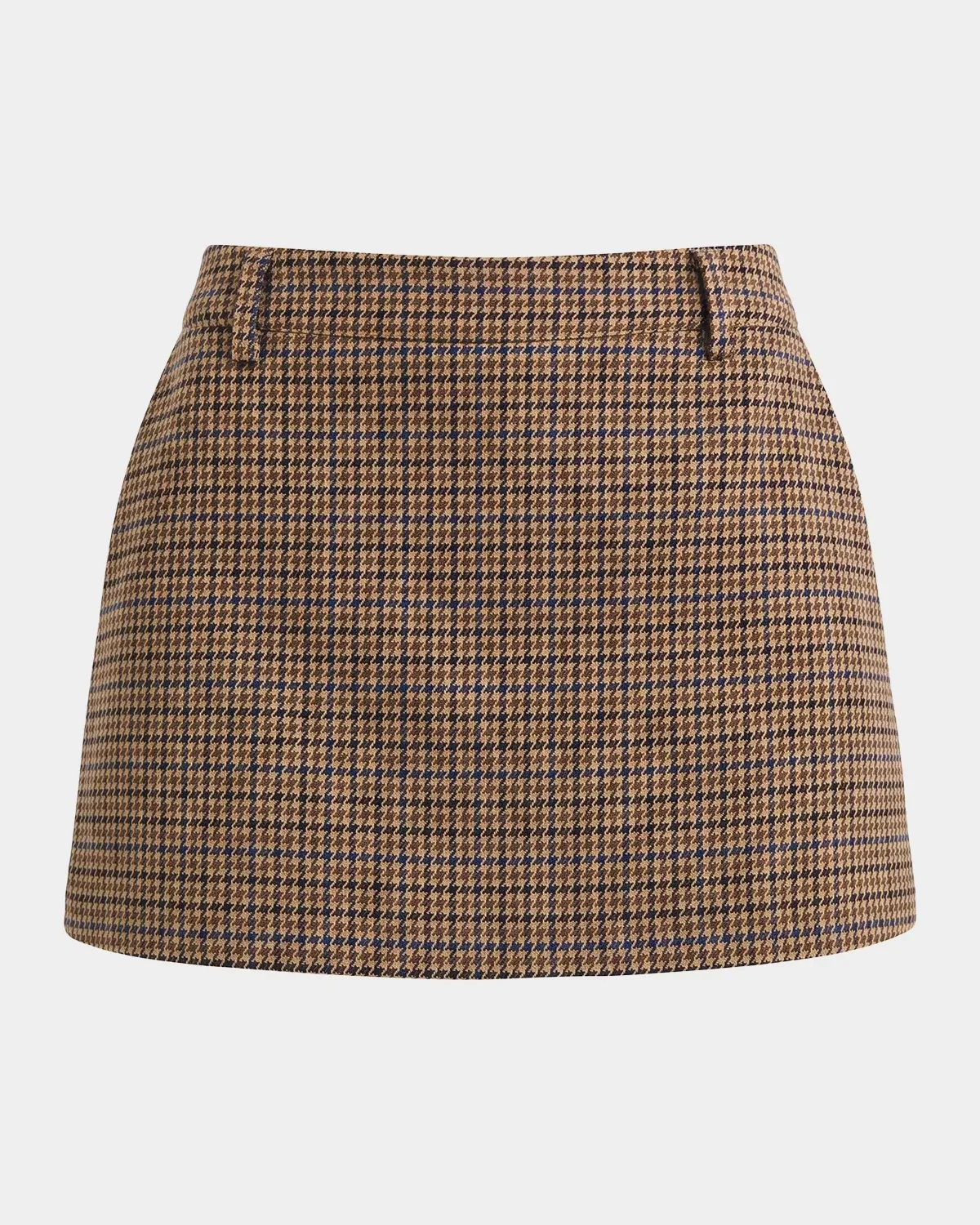 Valkiria Houndstooth Mini Skort by SEROYA