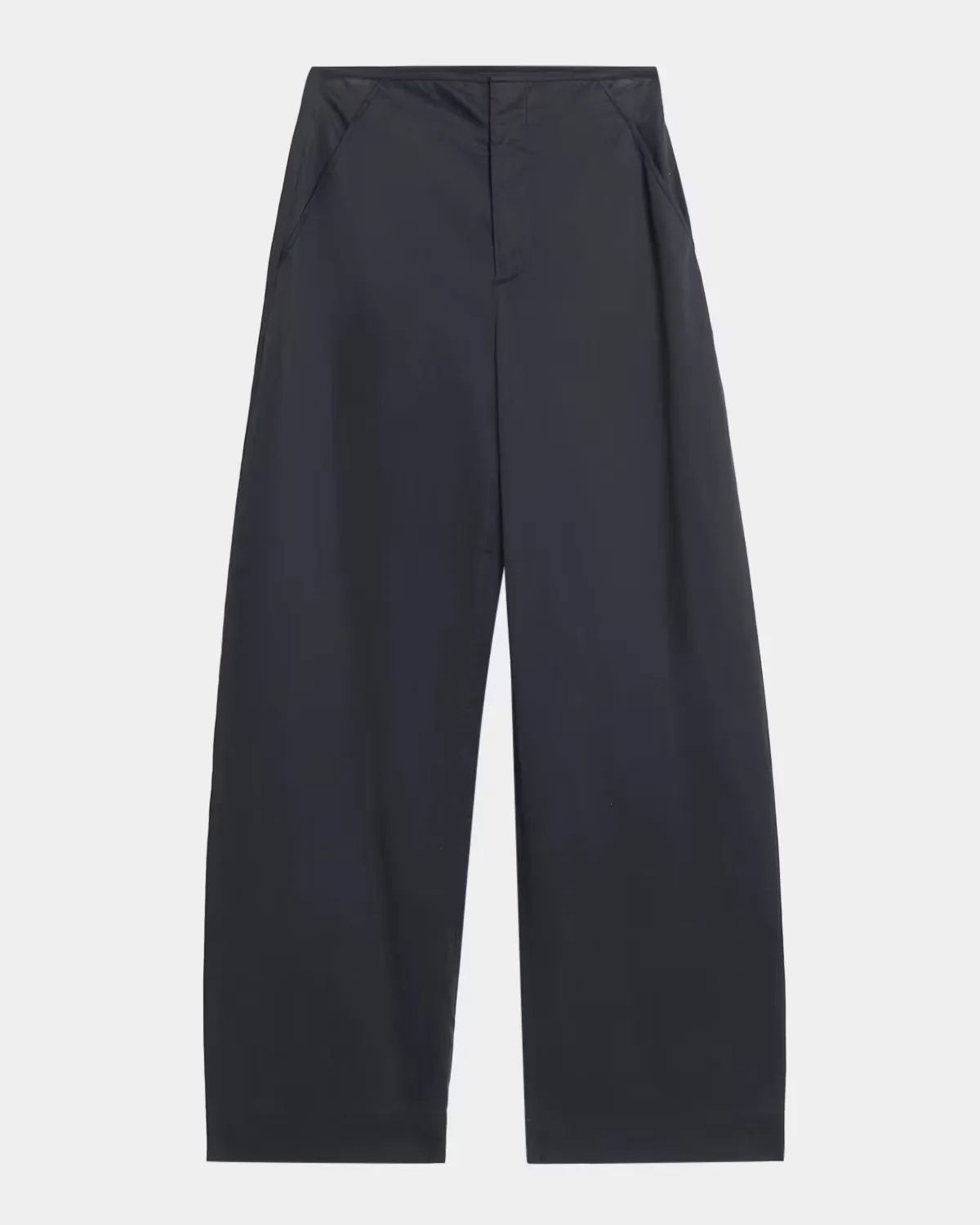 High-Rise Poplin Pants by Vince