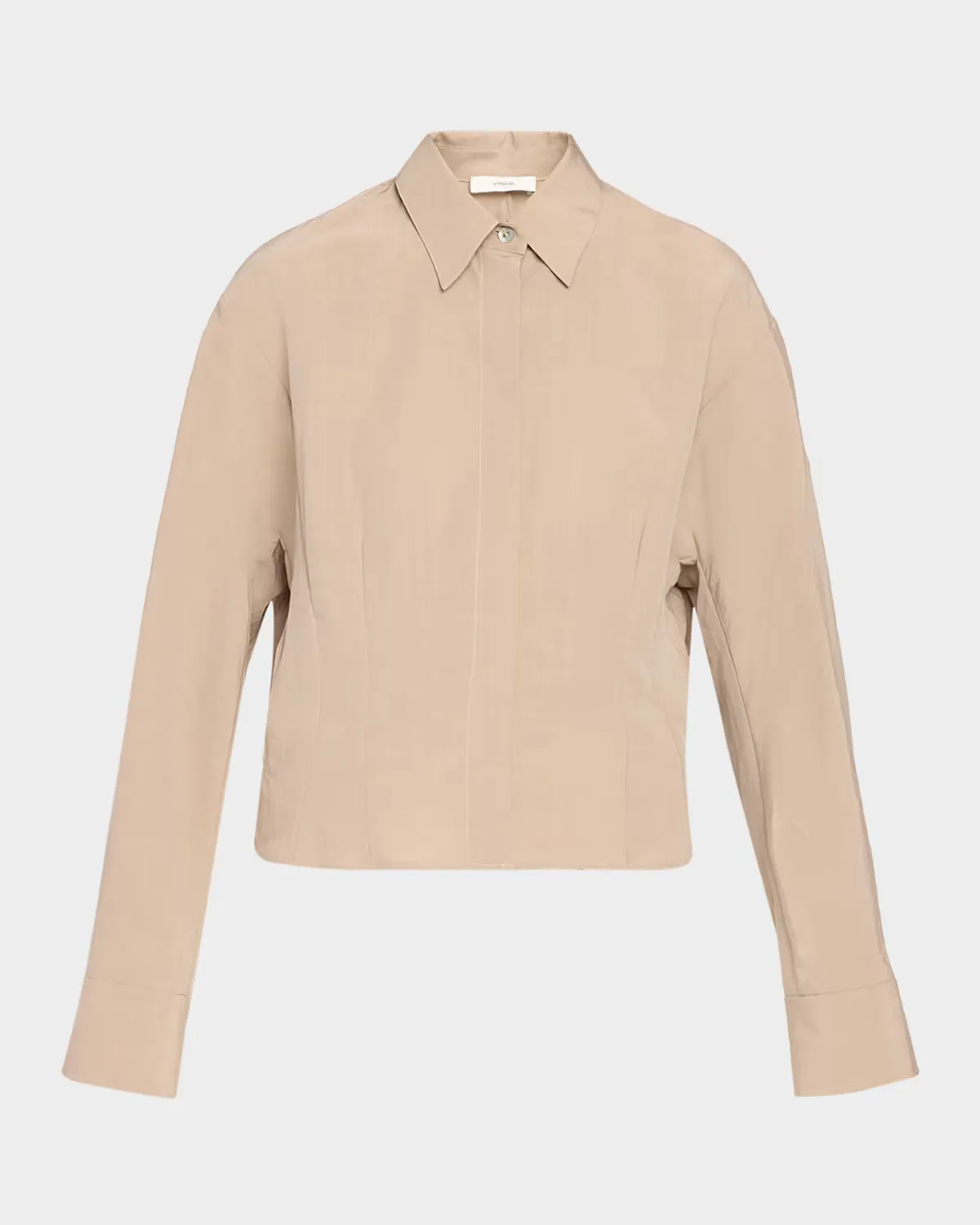 Shirt Jacket with Blouson Back by Vince
