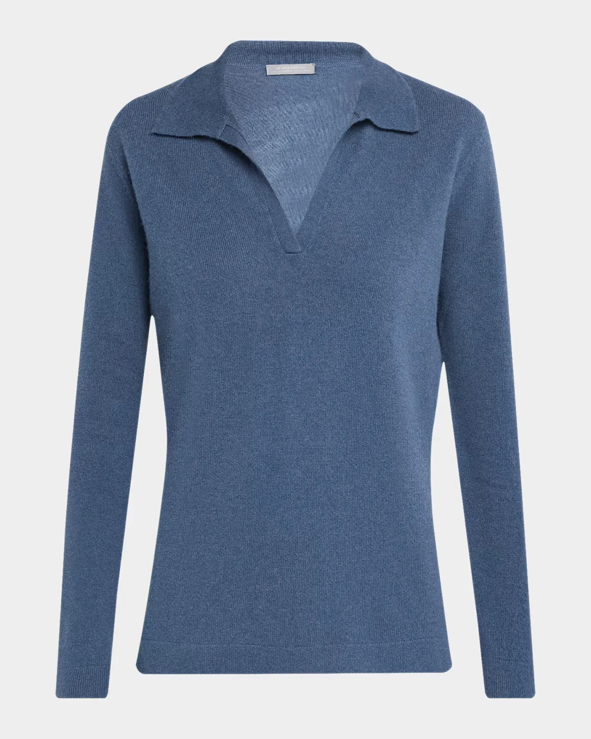 Cashmere Johnny-Collar Sweater by Neiman Marcus