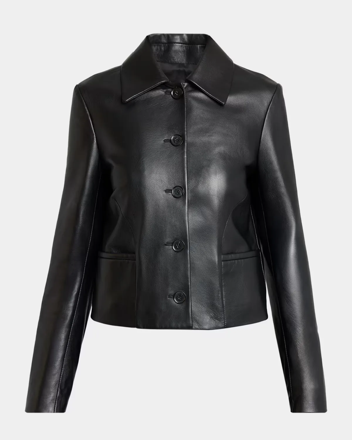 Kenza Leather Single-Breasted Jacket by Proenza Schouler