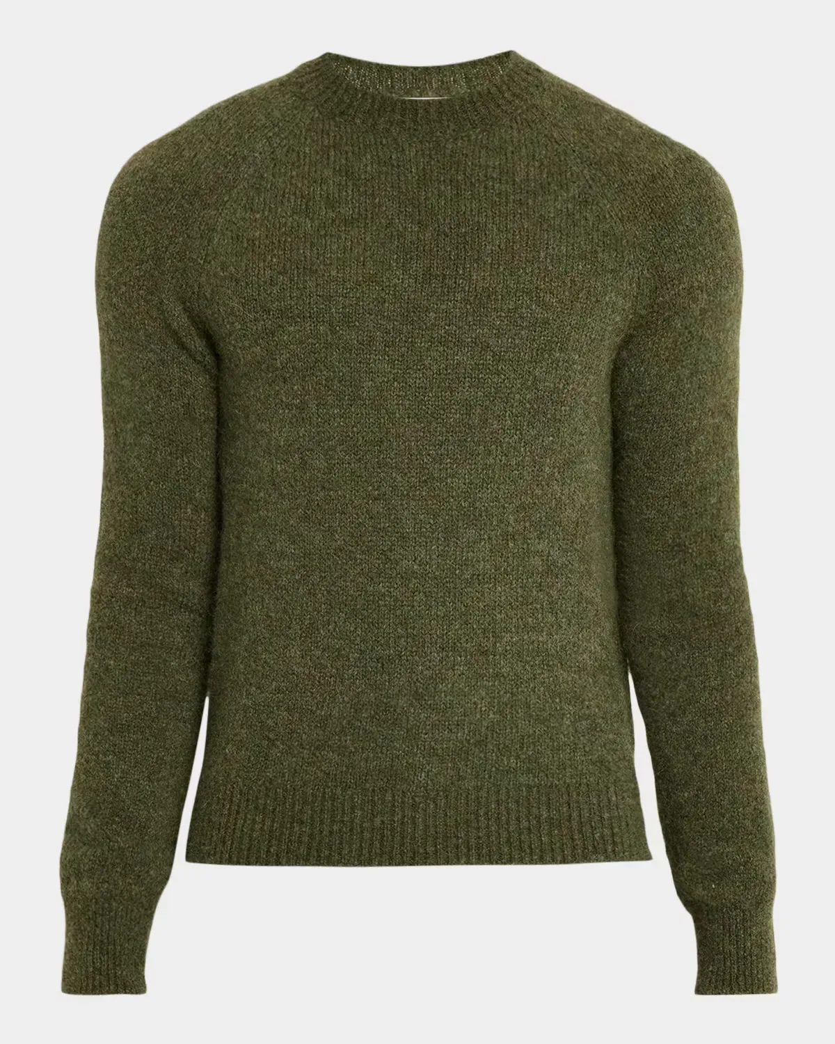 Alpaca-Blend Crewneck Sweater by Dries Van Noten