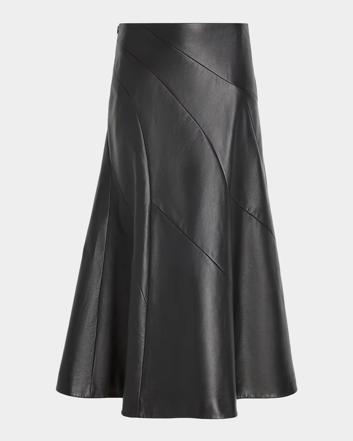 Kenza Paneled Leather Midi Skirt by Proenza Schouler