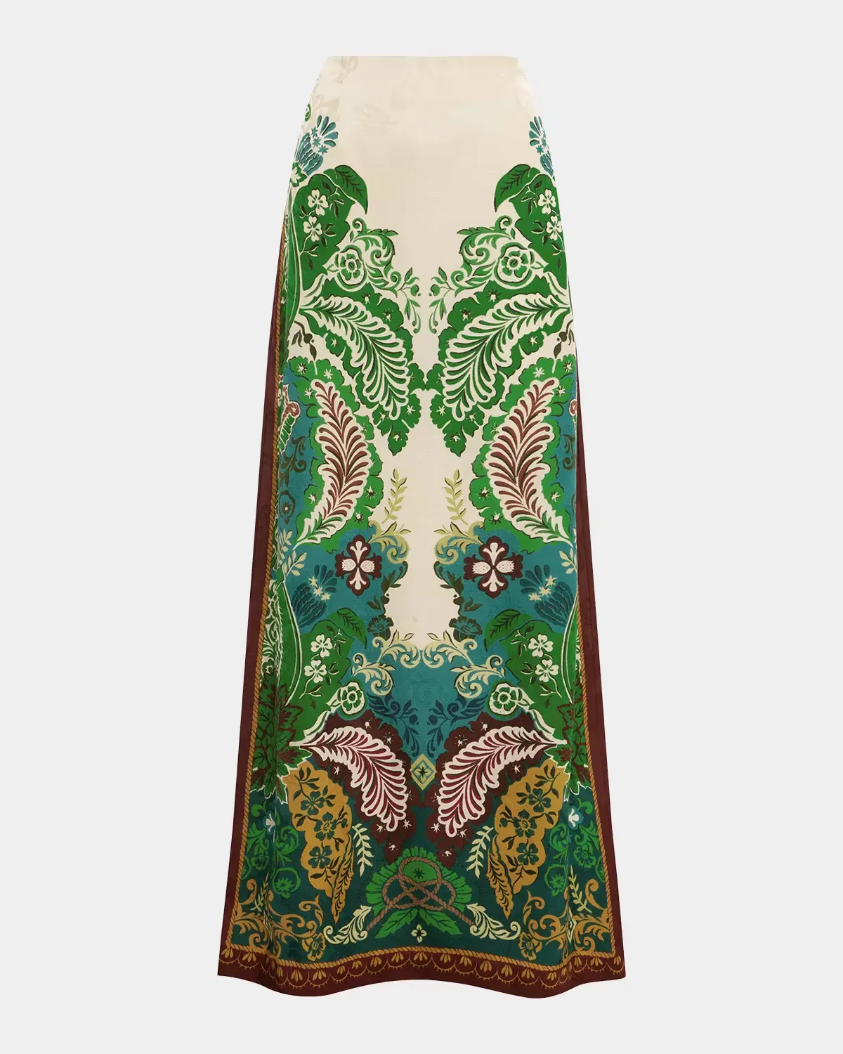 Florence Botanical Jacquard Maxi Skirt by ALMAIS