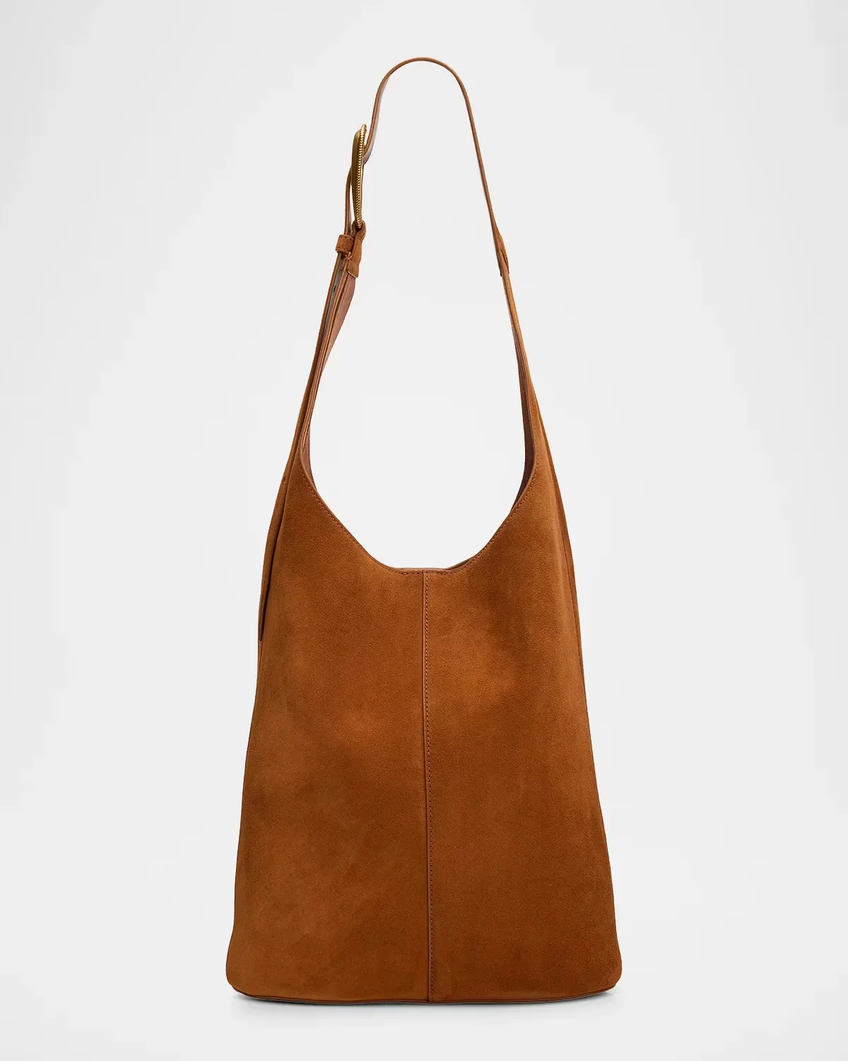 Loop Large Suede Shoulder Bag