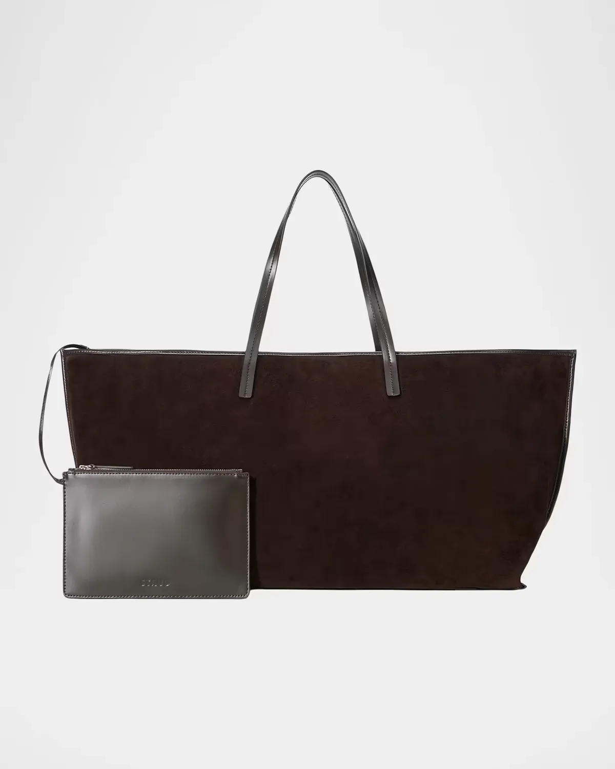 Christos Large Leather Tote Bag by STAUD