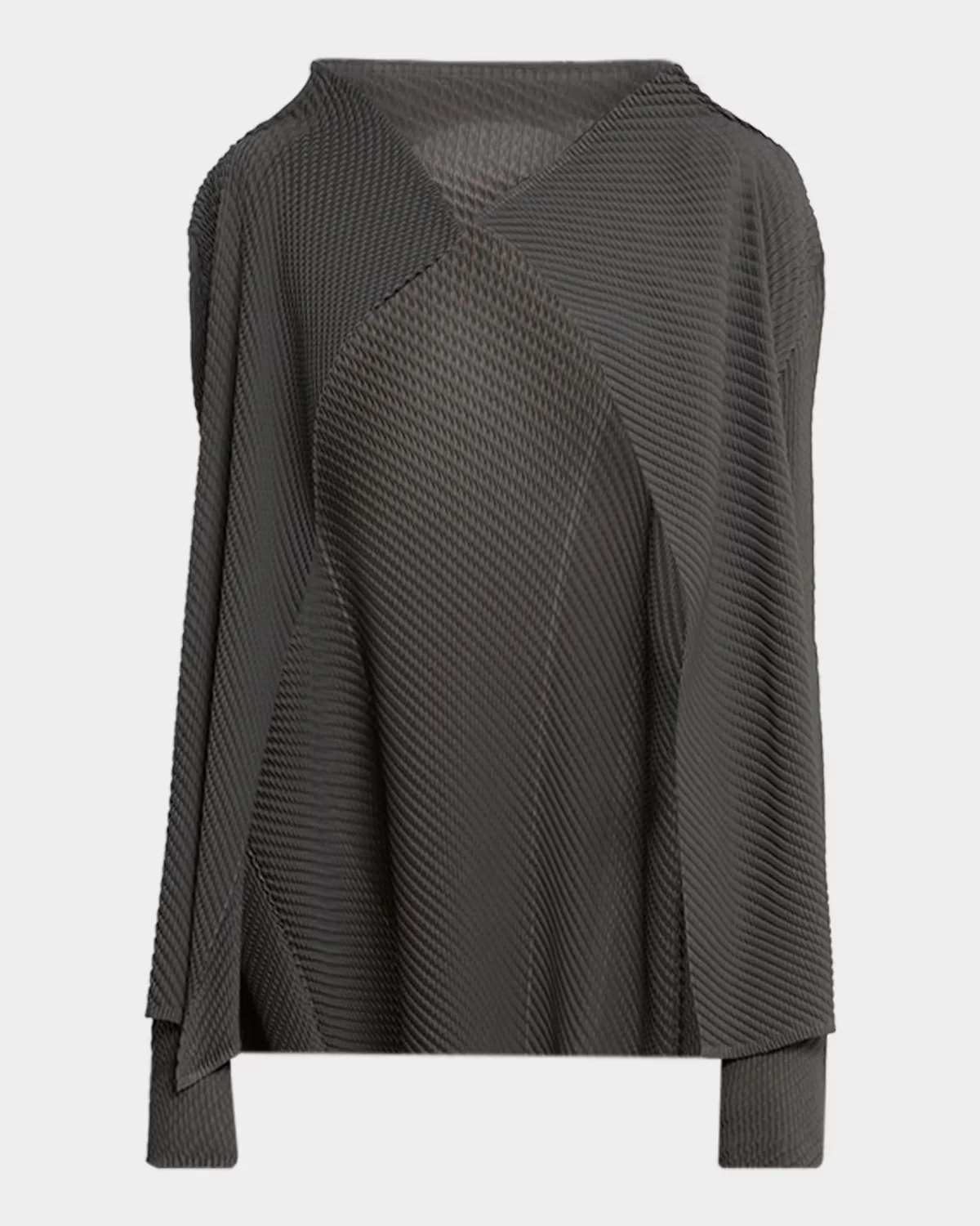 Misty Pleats Open Cardigan by Issey Miyake