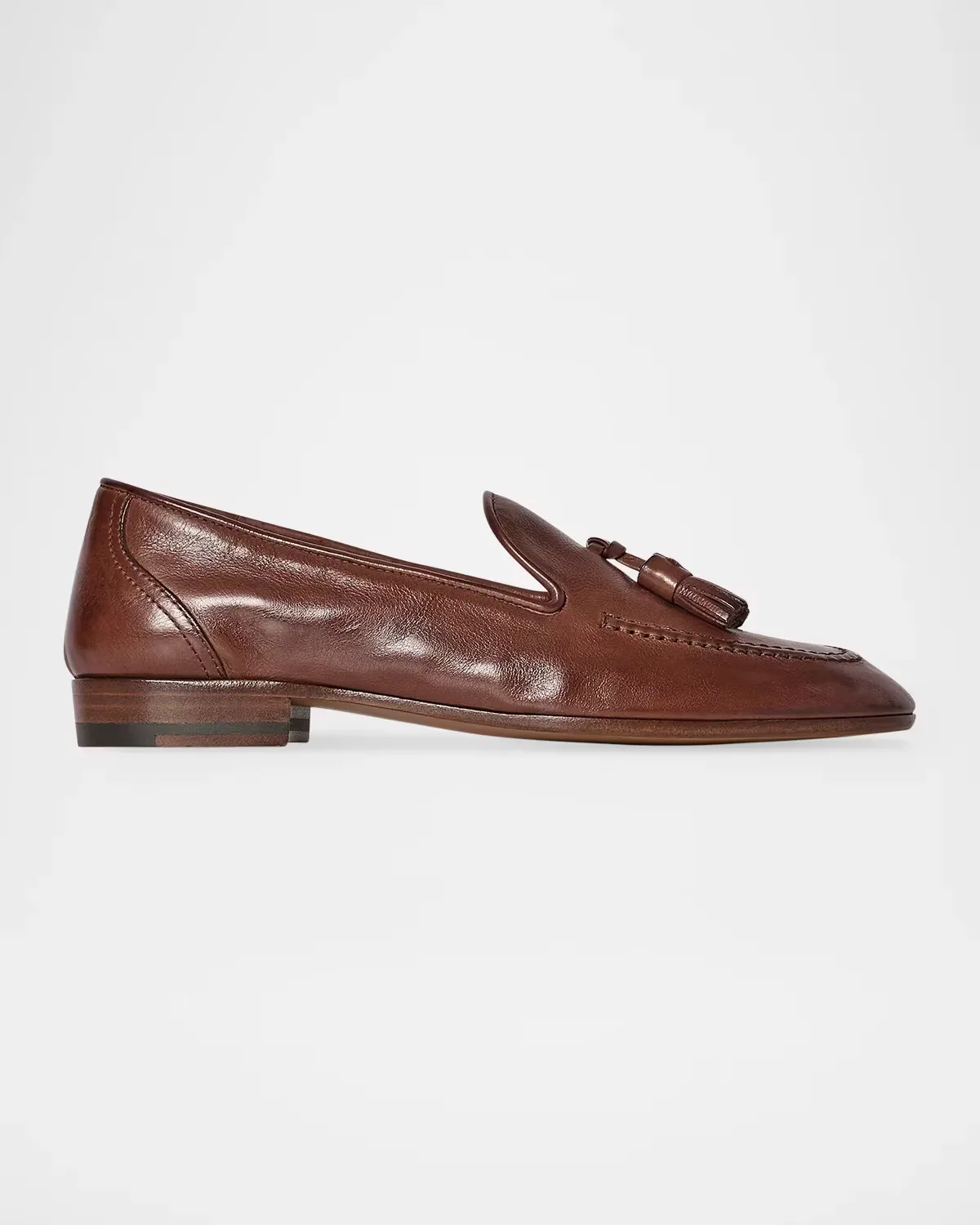 Caden Leather Tassel Loafers by The Row