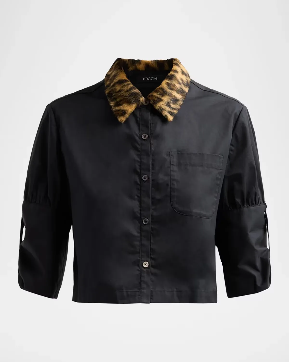 Zadie Combo Cropped Top by Toccin