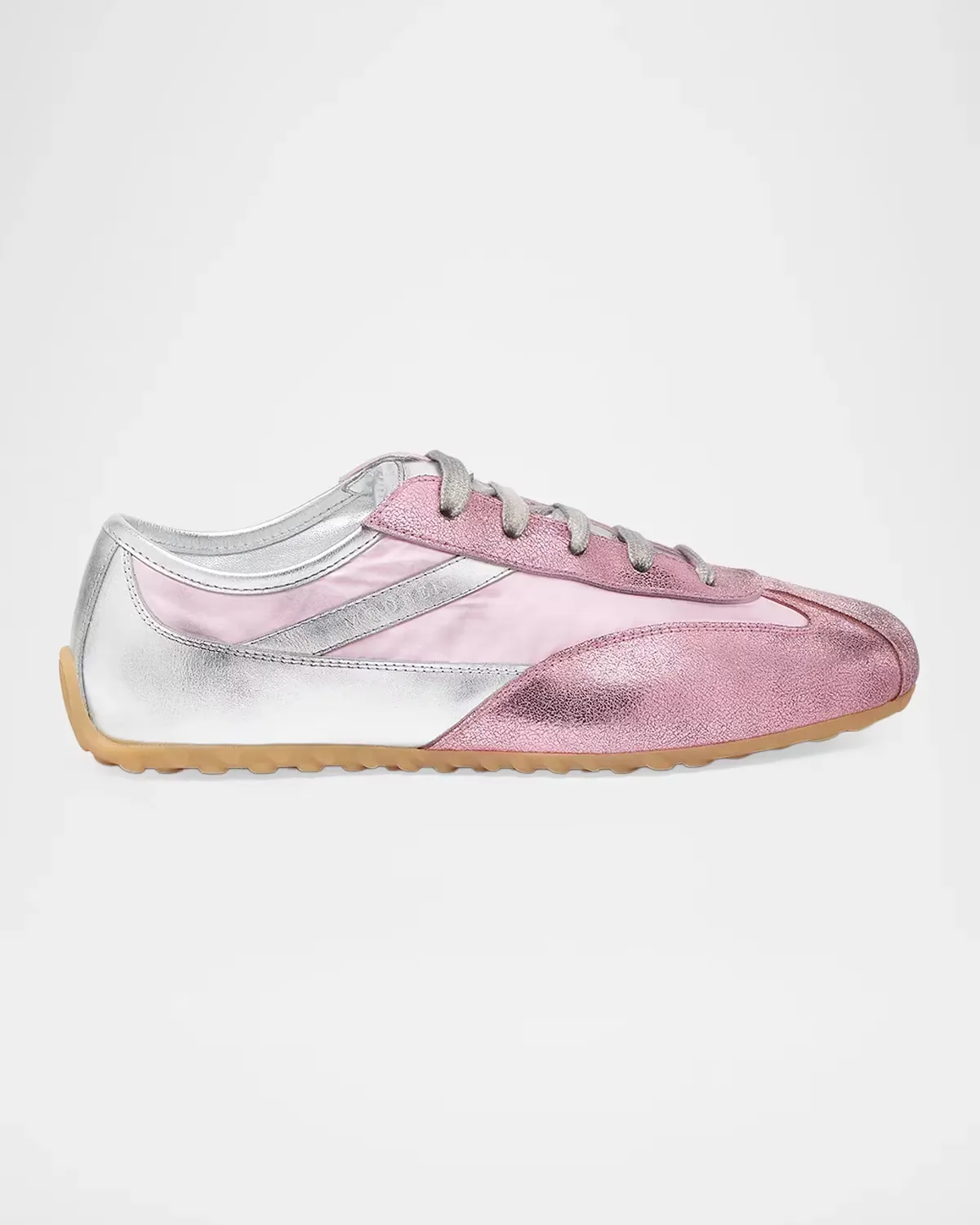 Boxe Metallic Low-Top Sneakers