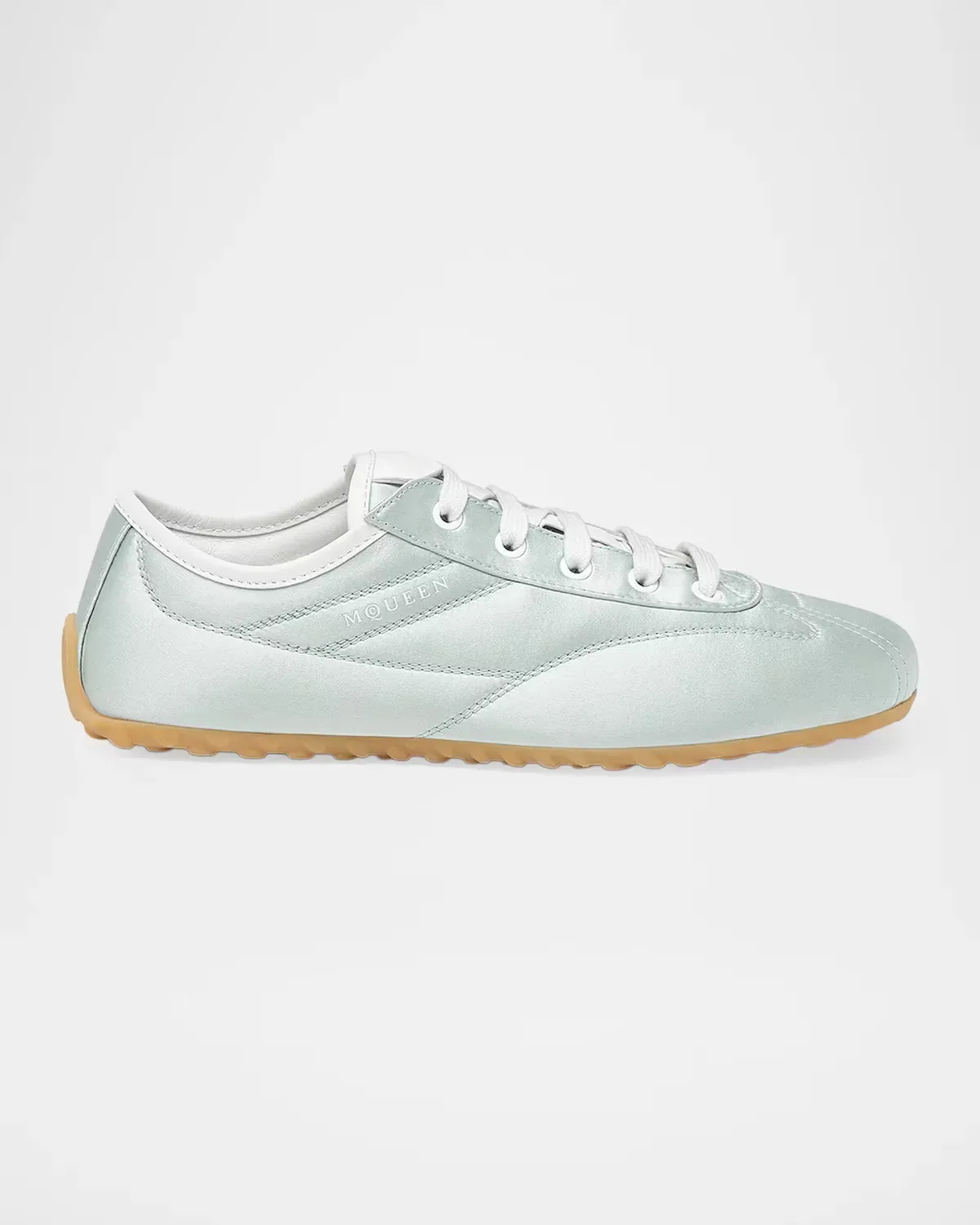 Boxe Satin Low-Top Sneakers by McQueen
