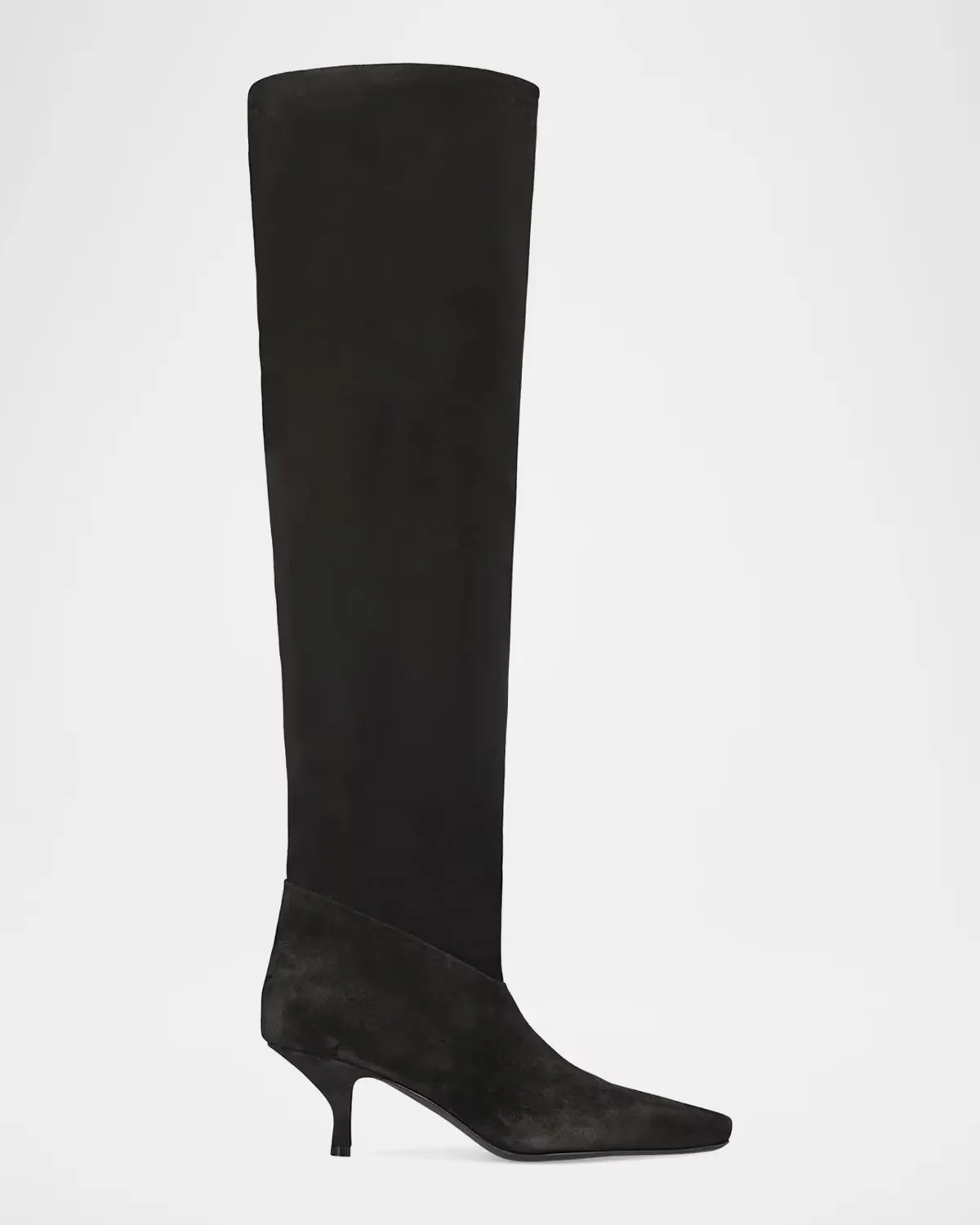 Rose 60MM Suede Over-The-Knee Boots