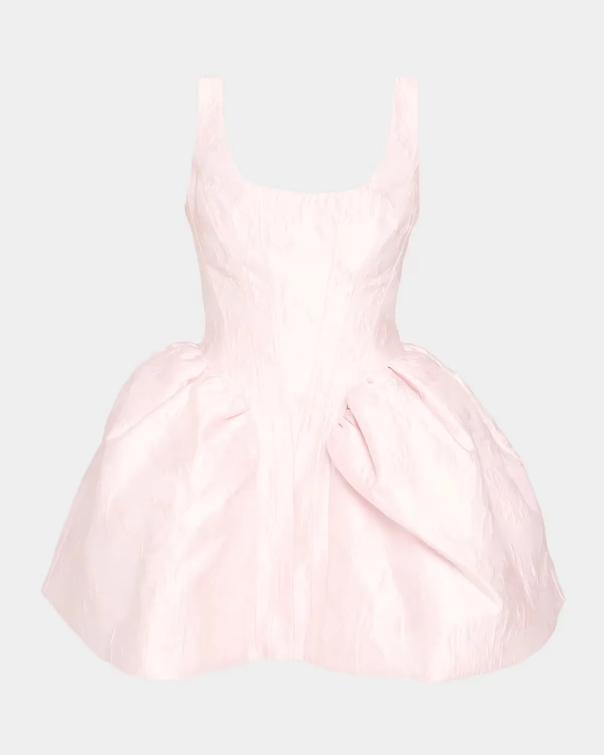 Ahlyn Brocade Corseted Mini Dress by AKNVAS