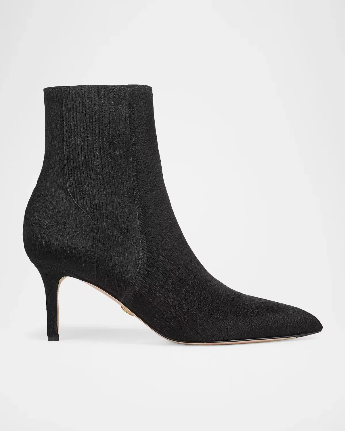 Lisa 70MM Calf Hair Short Boots by Veronica Beard