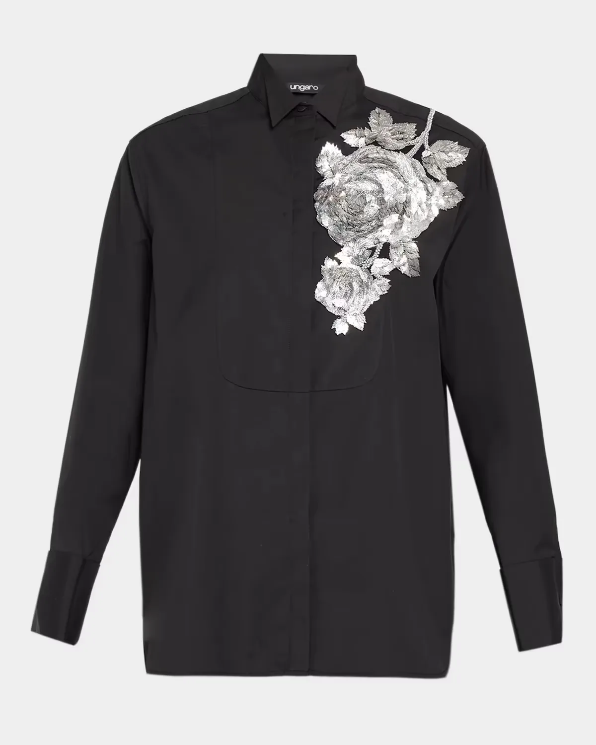 Vista Floral Beaded Blouse by Ungaro