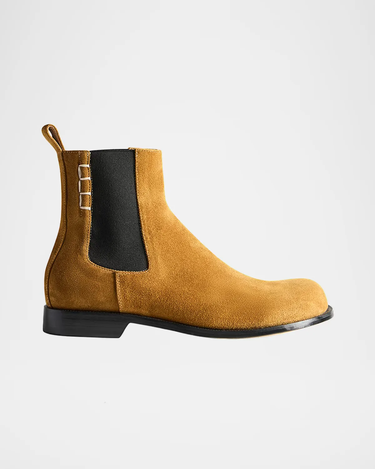 Suede Loafer-Stitched Chelsea Boots by JW Anderson