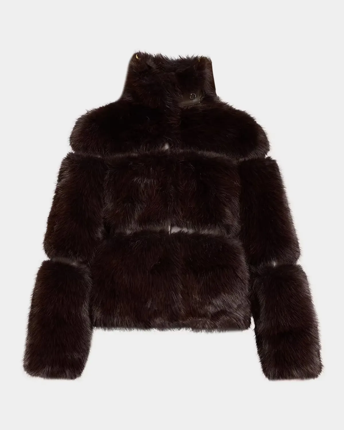 The Yael Turtleneck Faux Fur Coat by Elie Tahari