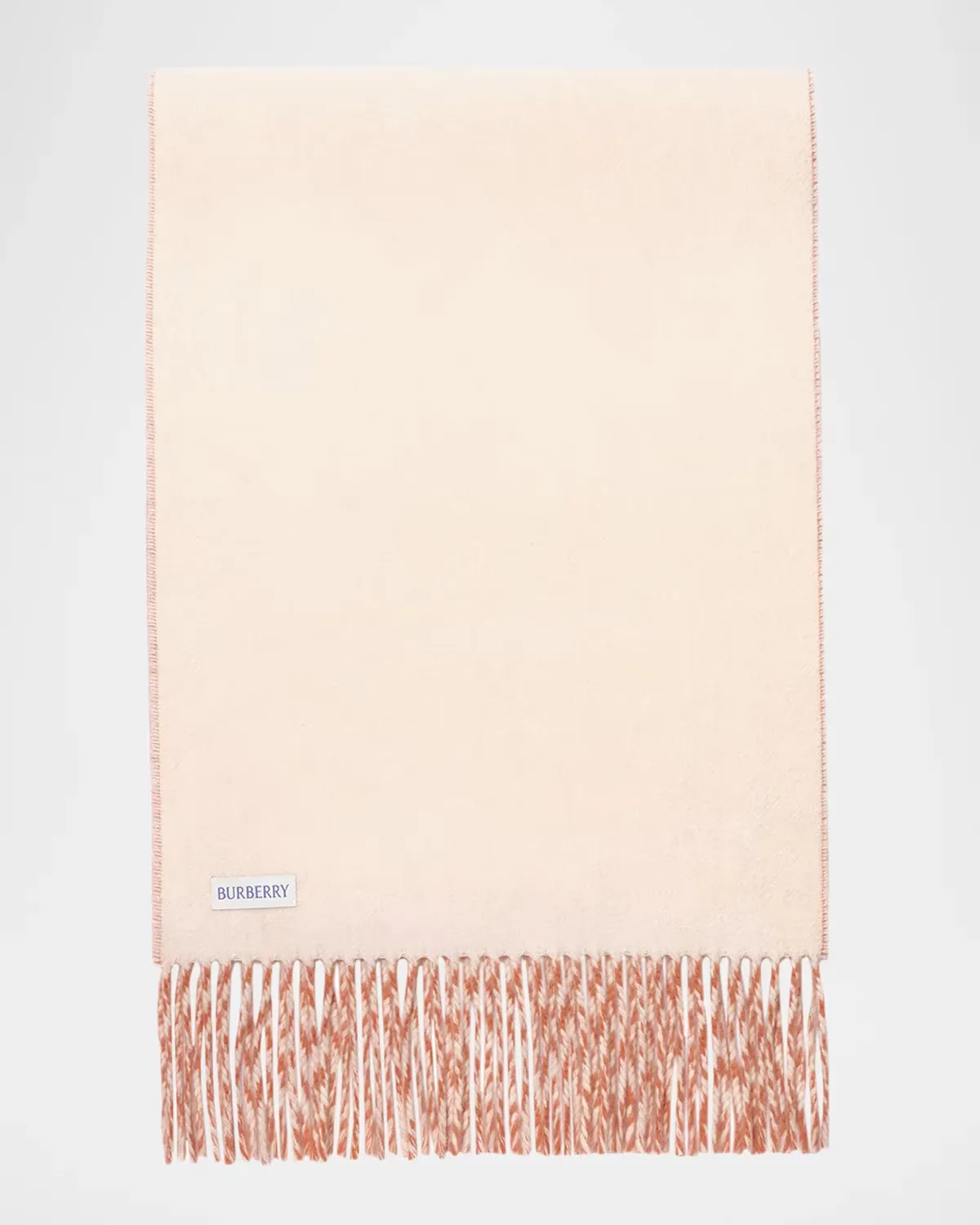 Knight Two-Tone Cashmere Scarf by Burberry