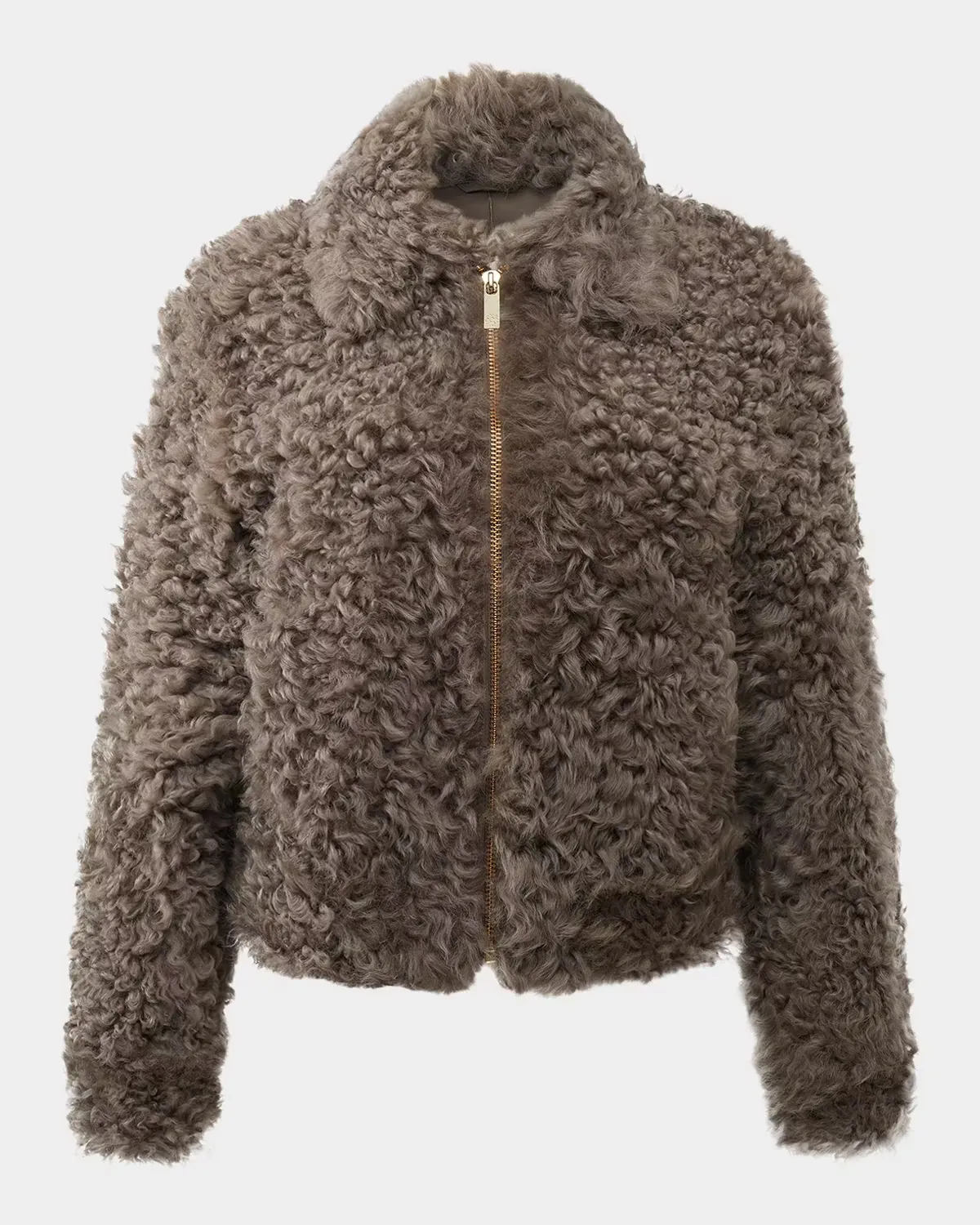 Select Curly Shearling Jacket by Gorski