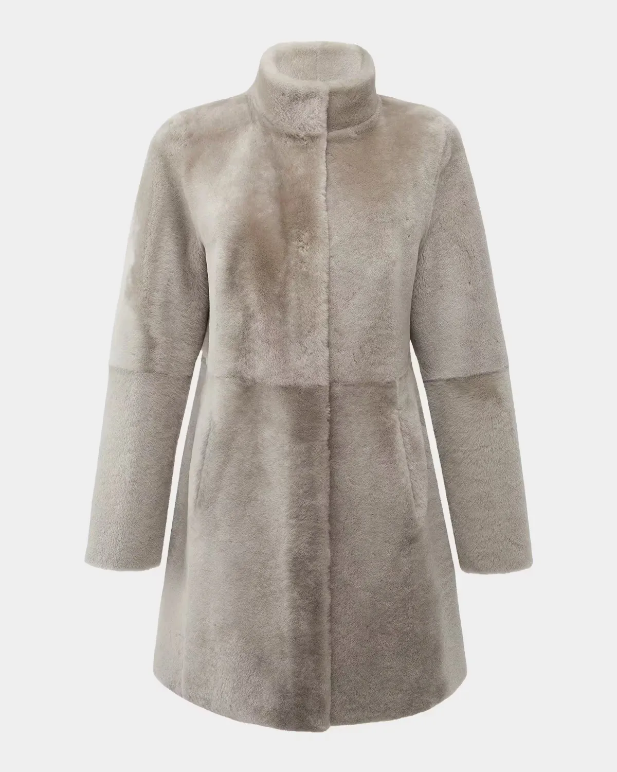 Merino Lamb Shearling Stroller Coat by Gorski