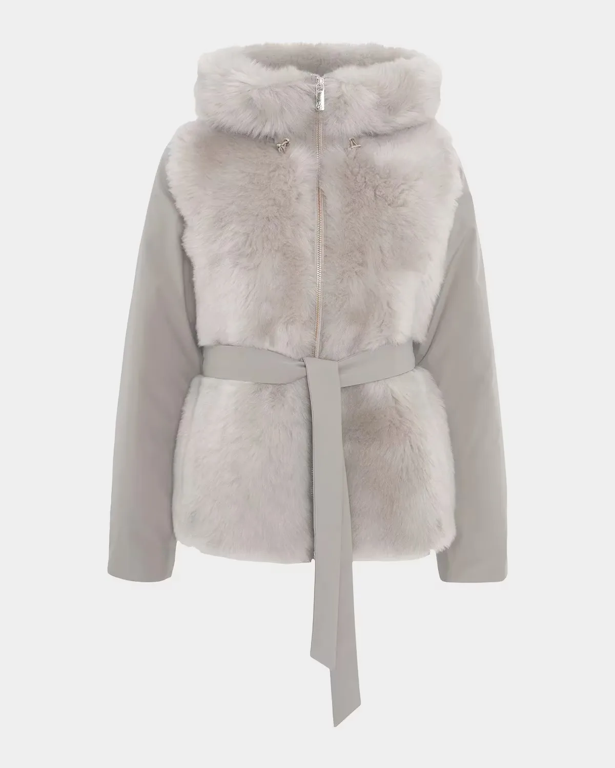 Shearling-Front Quilted Down Parka by Gorski
