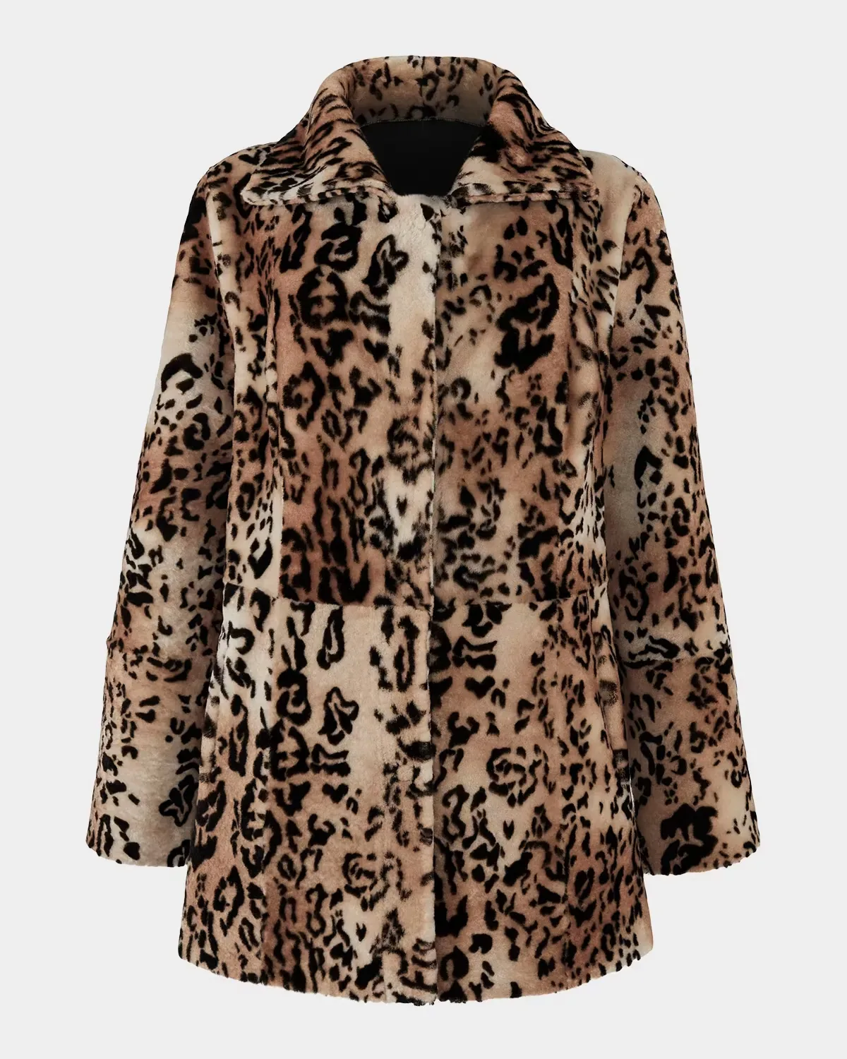 Animal-Print Select Lamb Shearling Jacket by Gorski