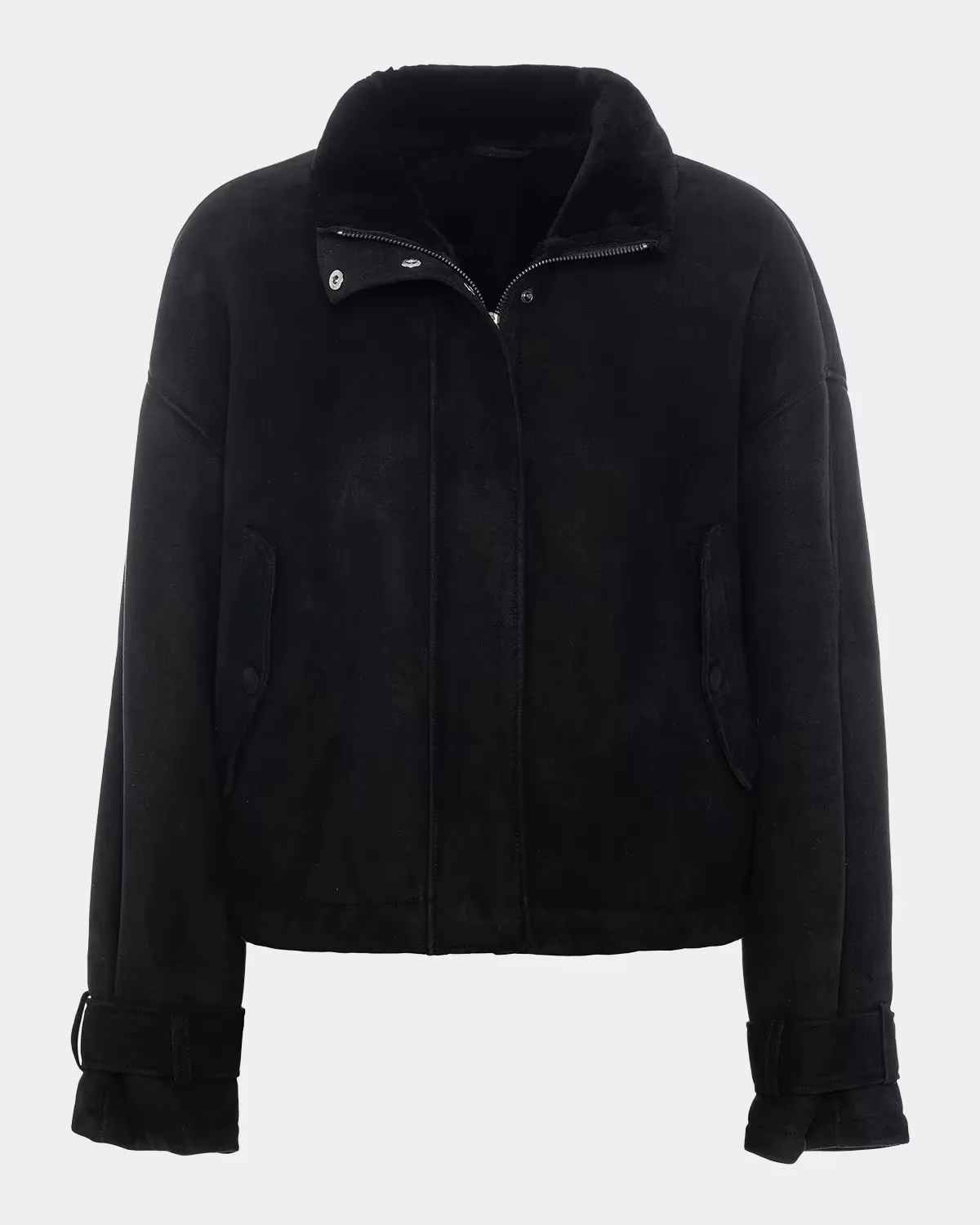 Merino Shearling Bomber Jacket by Gorski