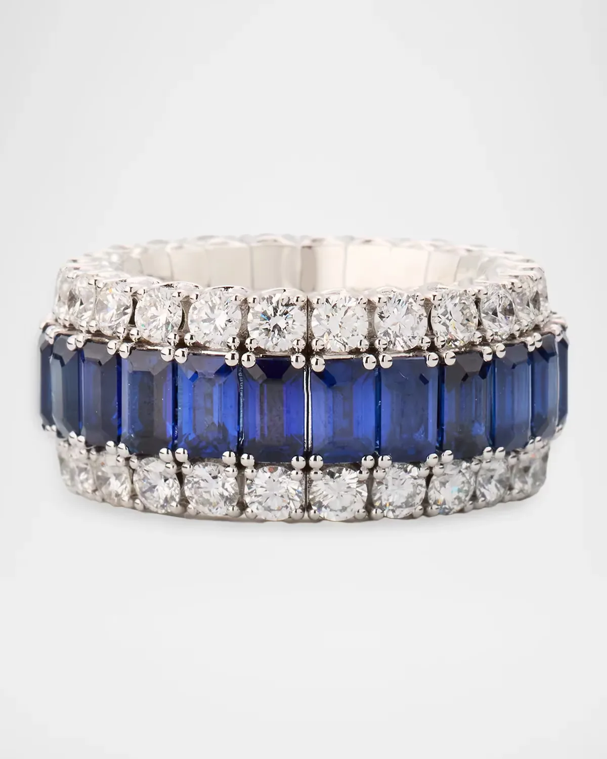 18K White Gold Xpandable for the Love of Color Diamond and ??? Ring by Picchiotti