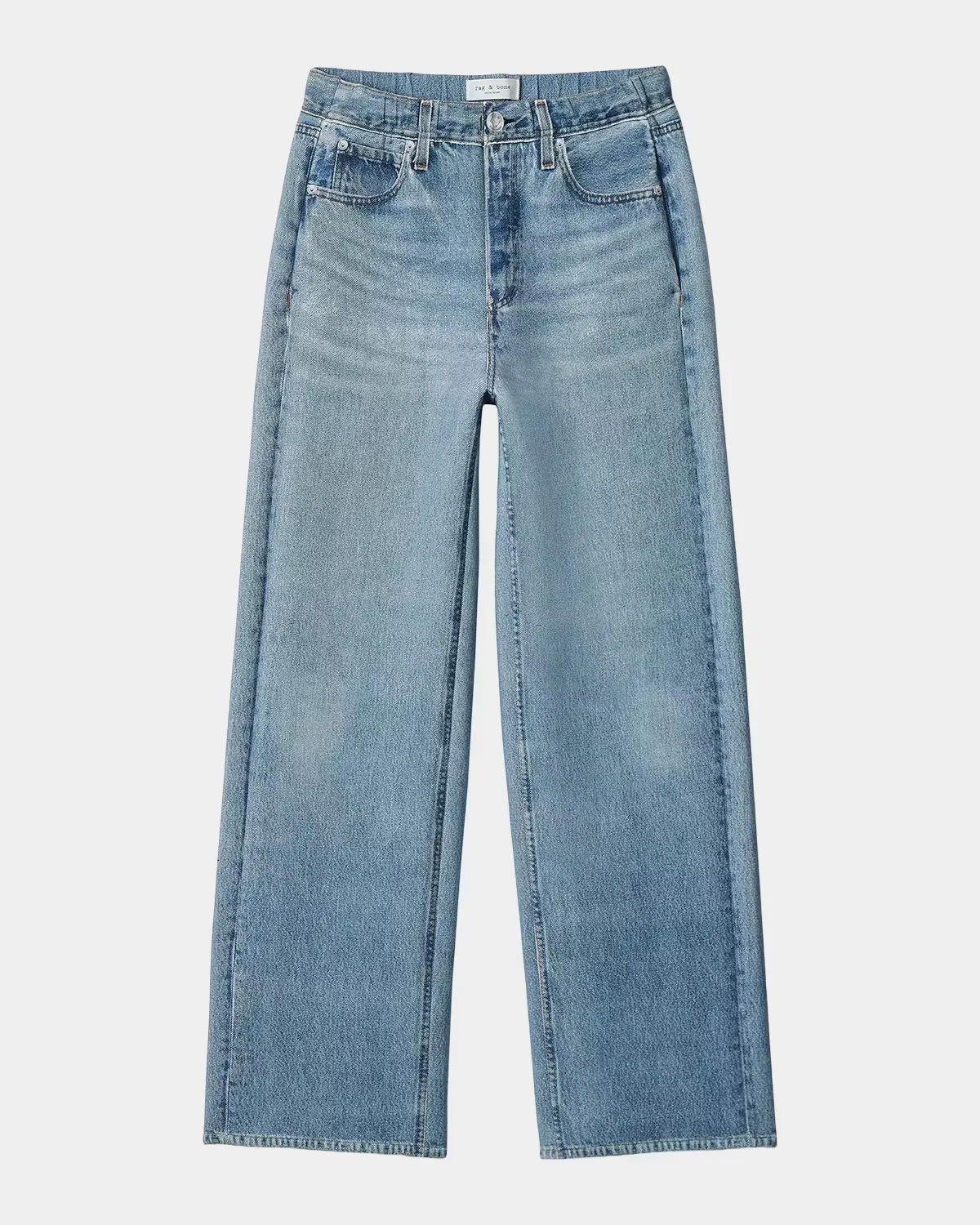 Miramar Mallow Scuba Wide-Leg Elasticized Pants by rag & bone