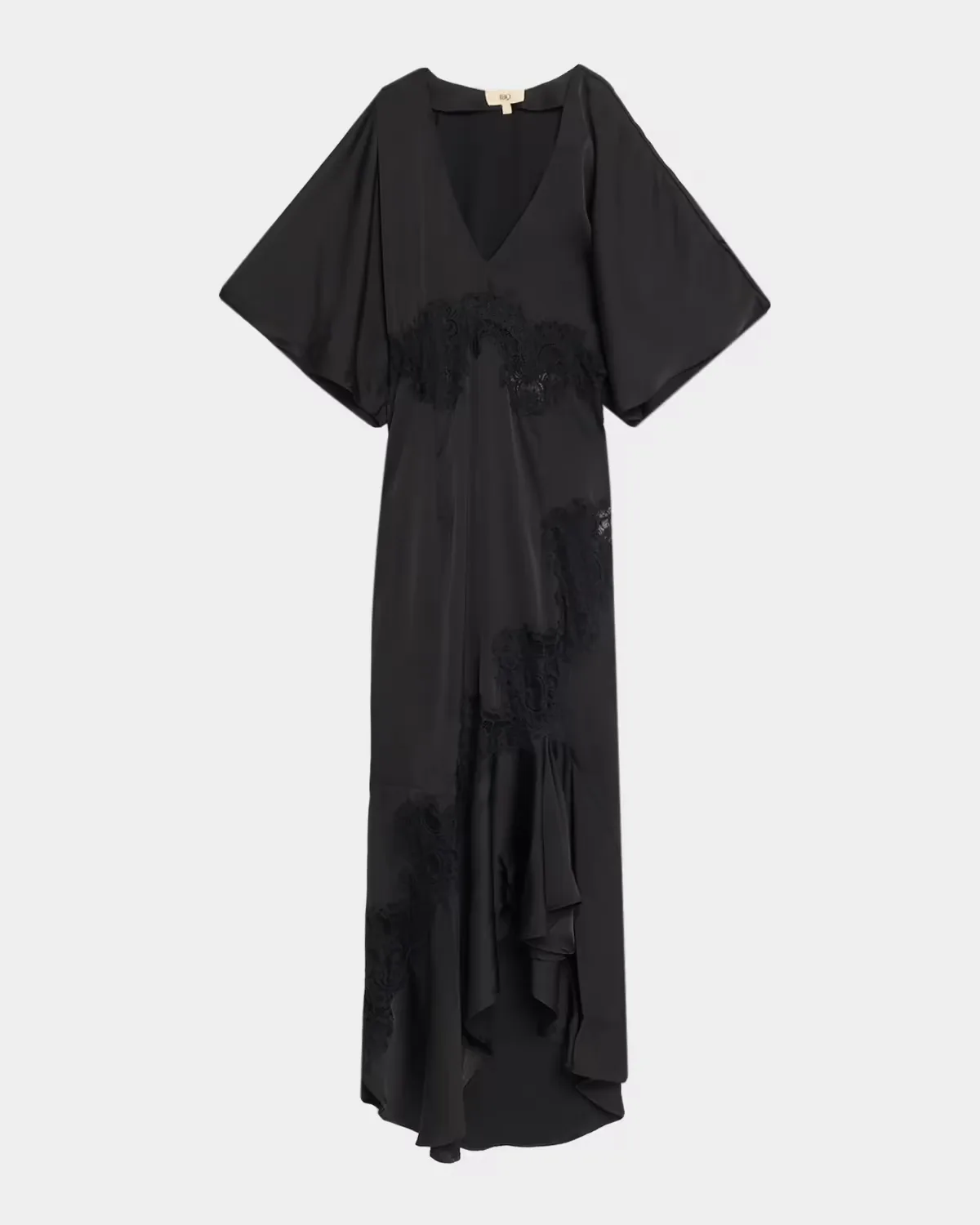 Aralyn Lace Satin High-Low Dress by JBQ