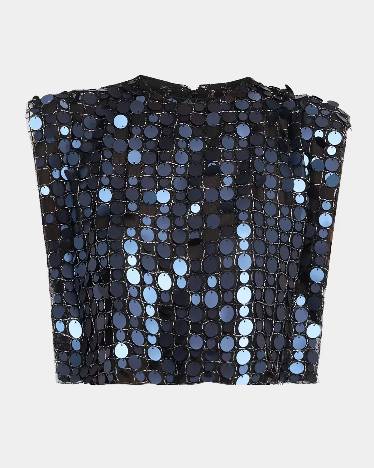 Nori Sequined Crop Top by JBQ