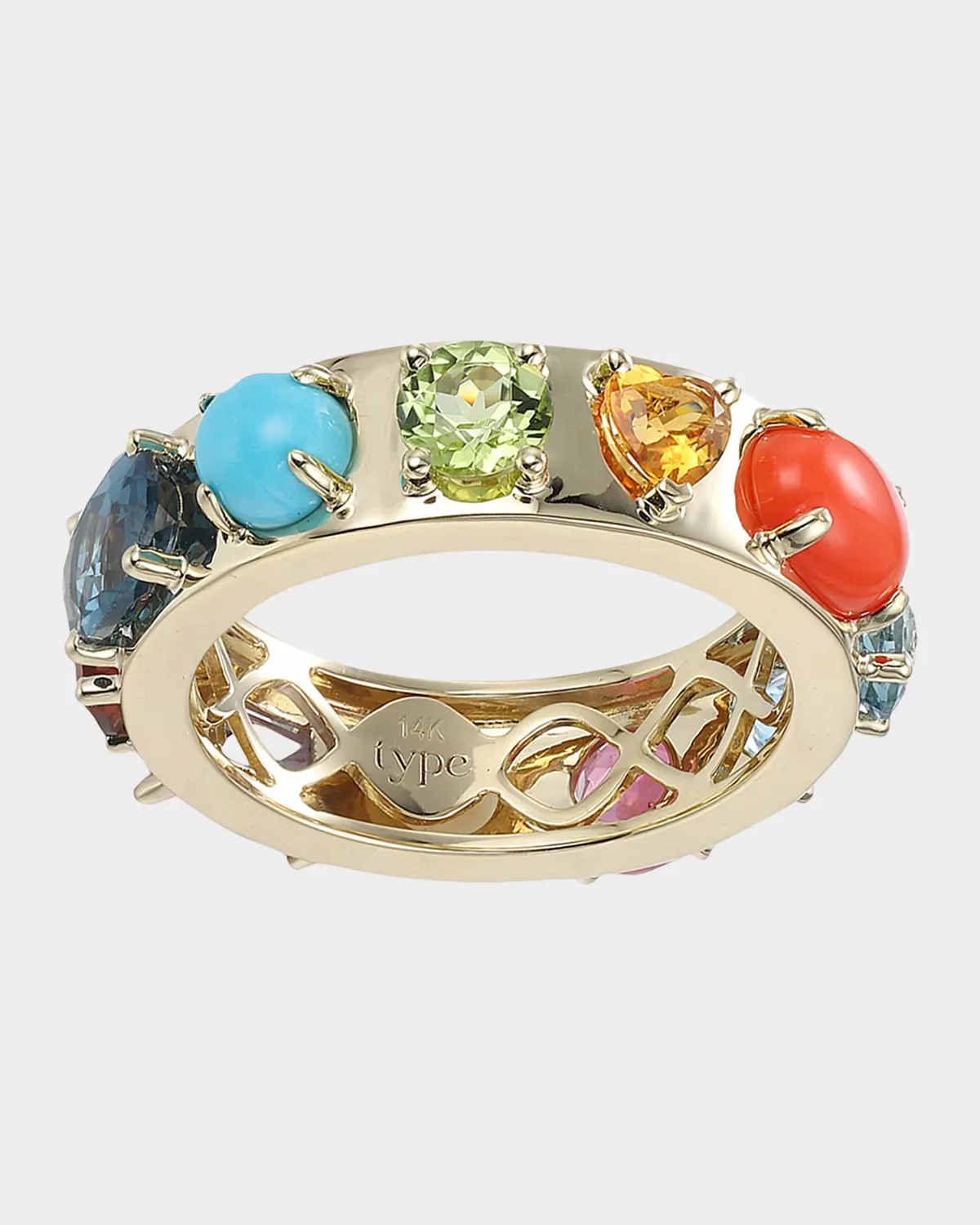 LEGGO Spin Multi-Stone 2 Ring by TYPE JEWELRY